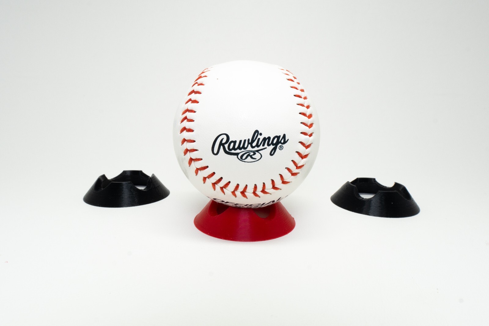 Baseball Ball Holder Display Stand, Ball Collection Display Holder 2-PCS New