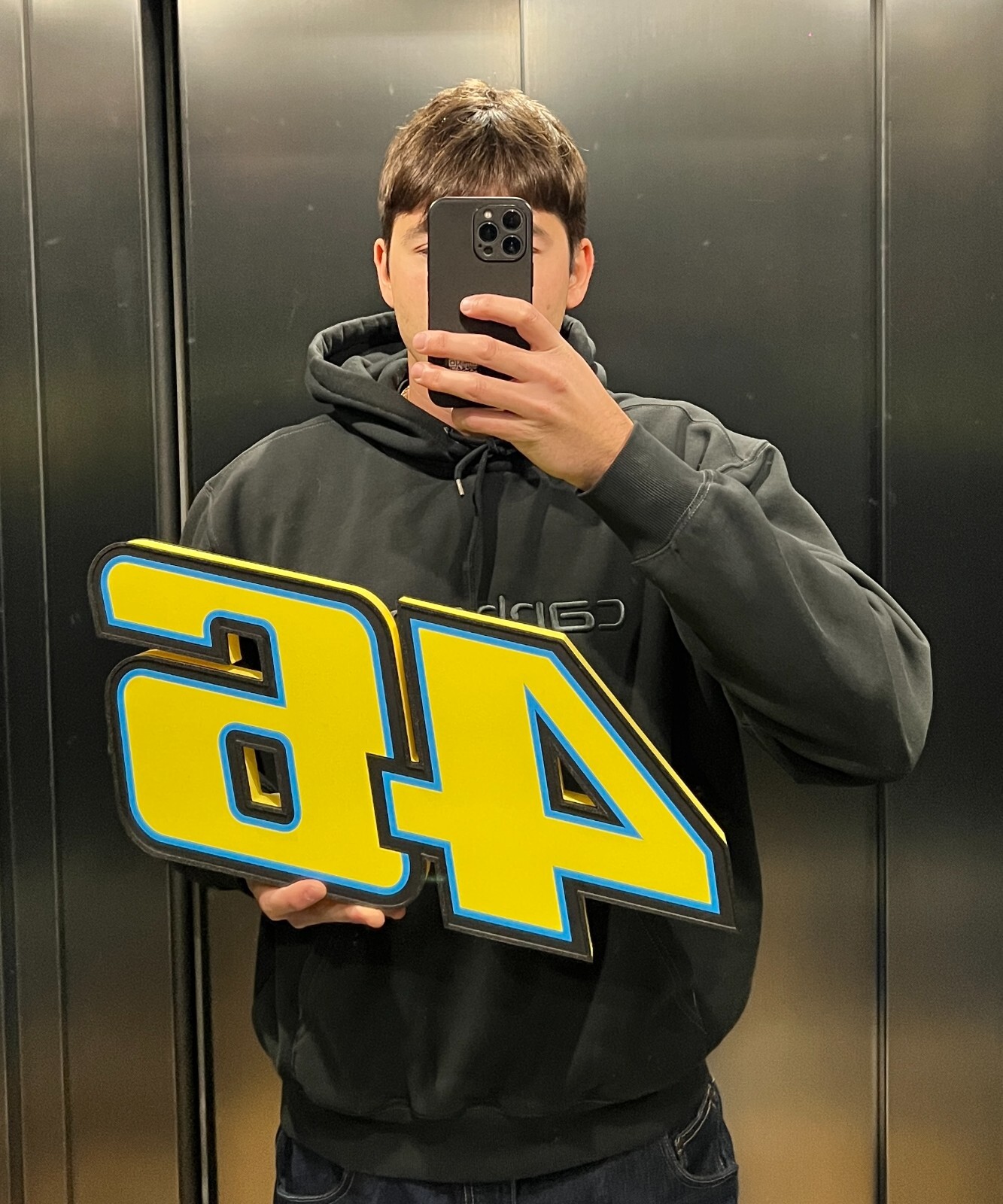 Valentino Rossi Insegna targa luminosa moto gp lighted sign led 46 logo
