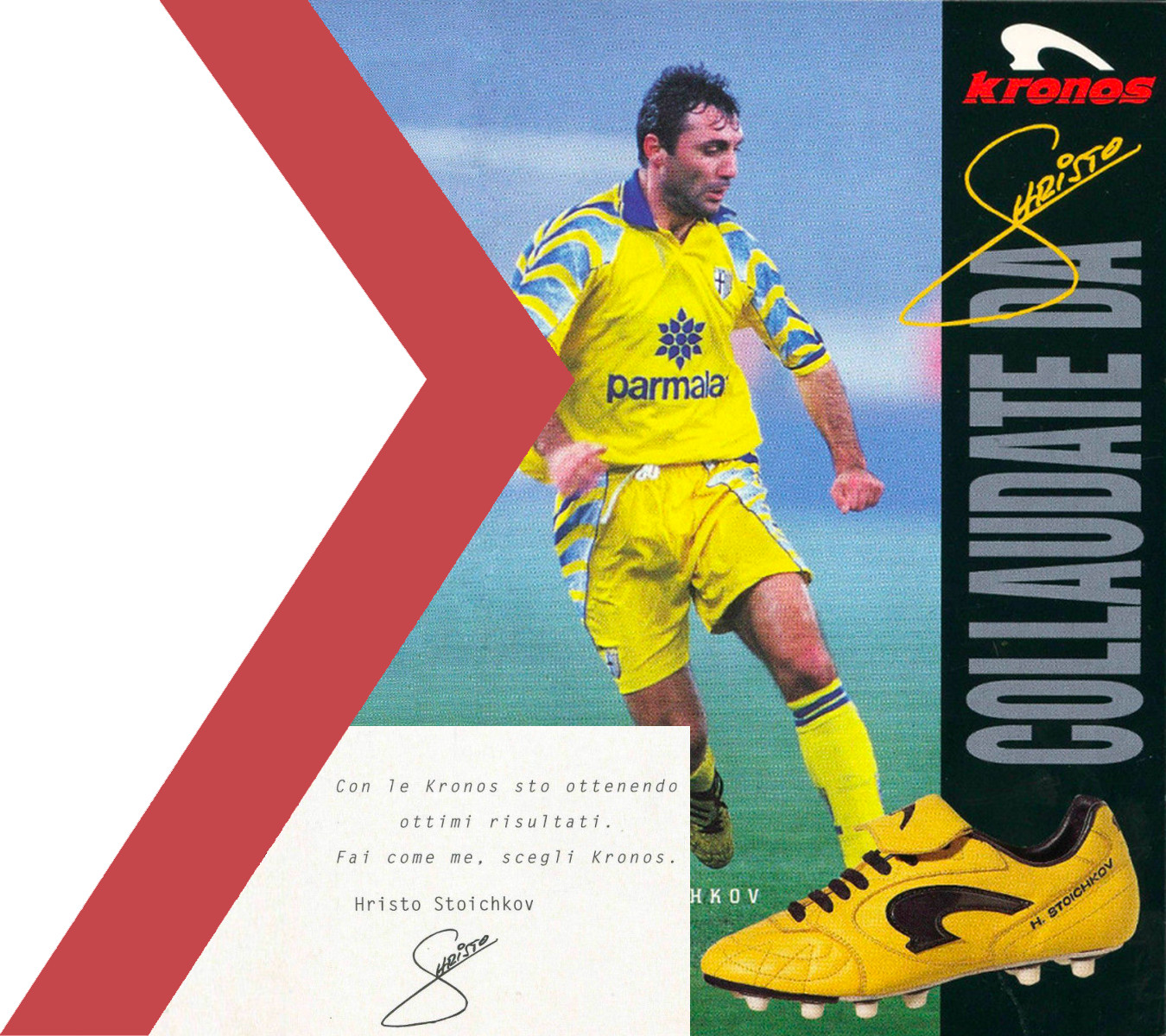 KRONOS Sign Display Logo Shoes Football Basketball Olimpia Milano 1991