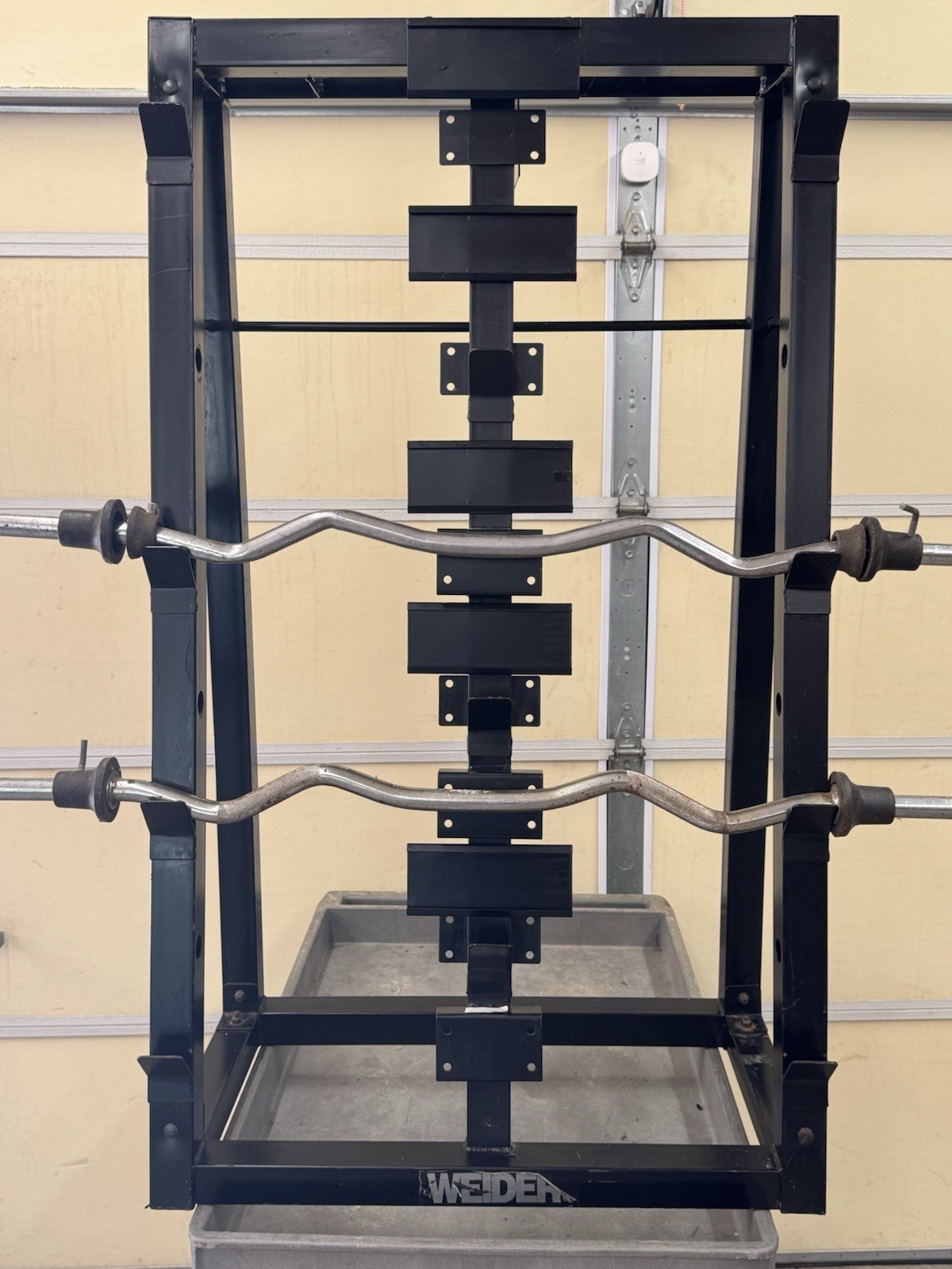 Vintage Weider Store Kmart Display Barbell Weights Display Only No Bars