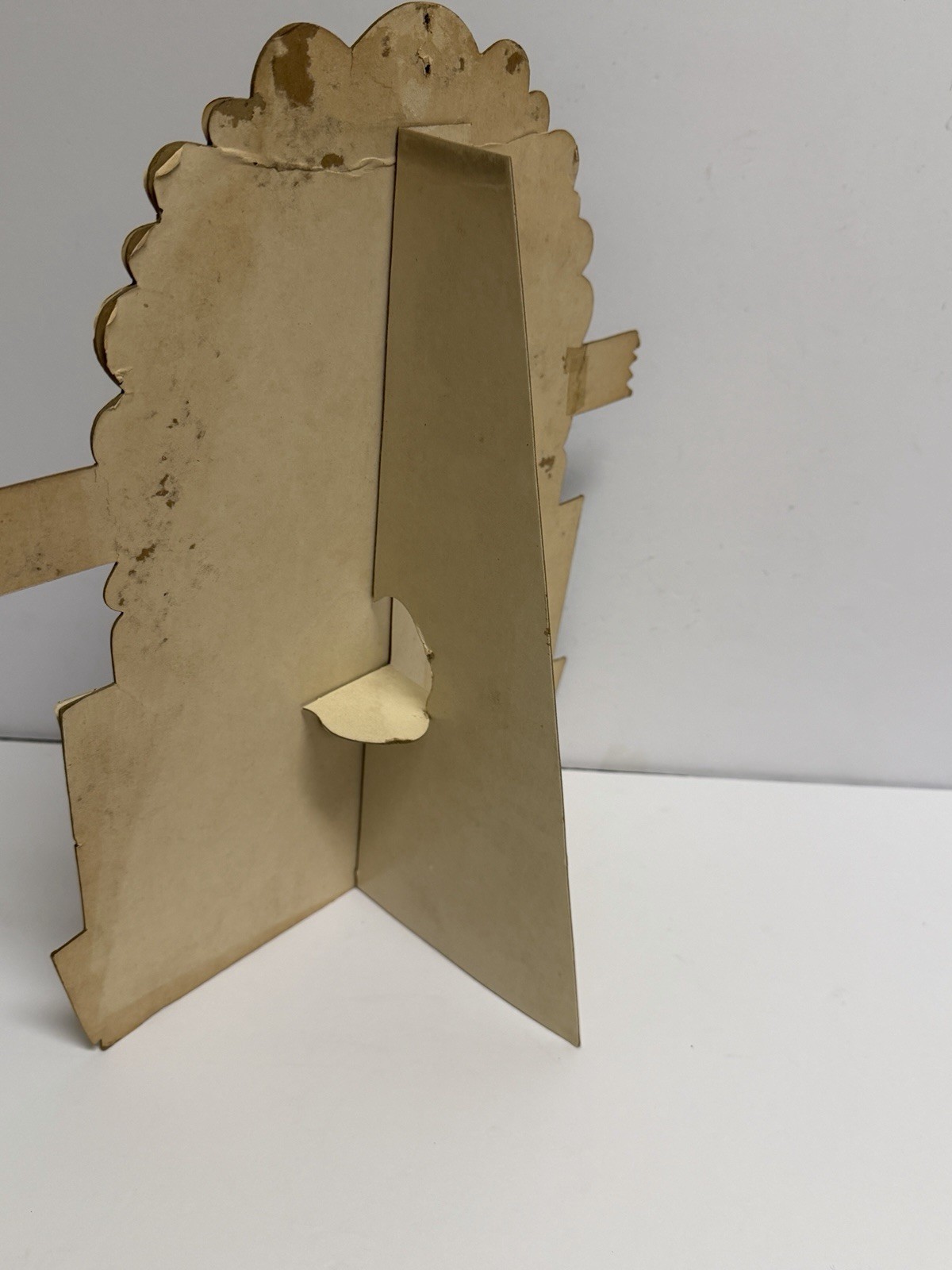 Vintage Weldwood Plastic Resin Glue Countertop Pop Up Display 15″ x 13″