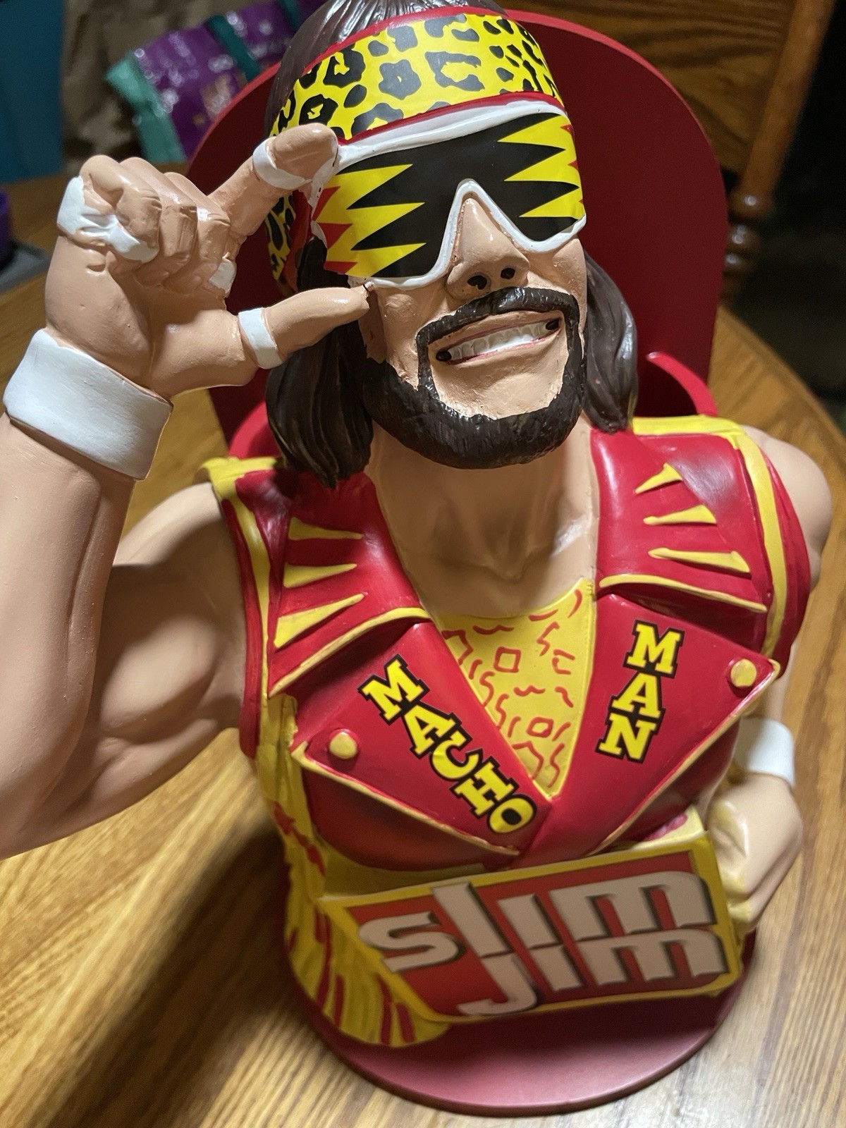 Macho Man Randy Savage Slim Jim Display 2025 Collector Series