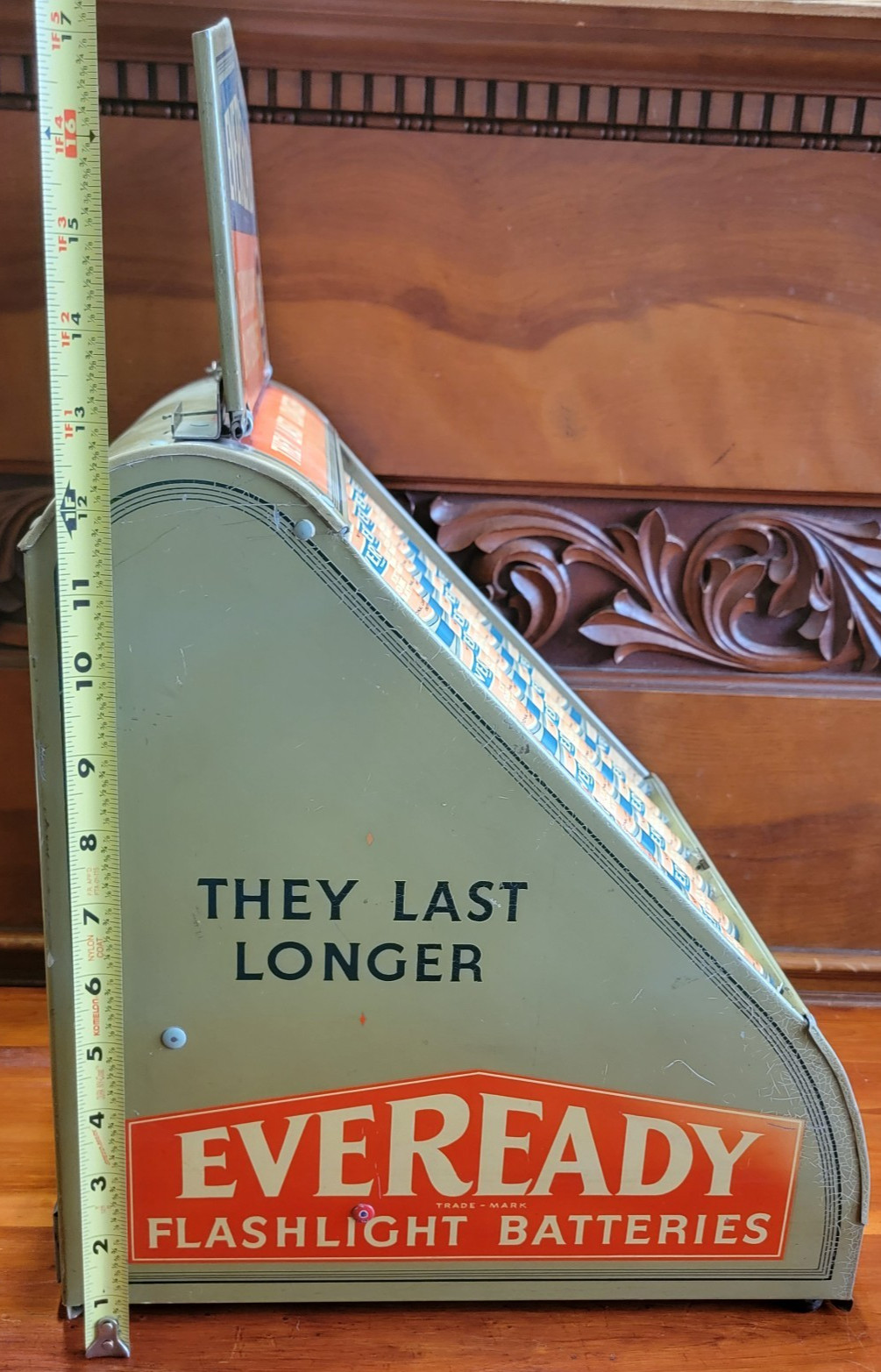 EVEREADY Batteries Store Counter Advertising Display 1930s