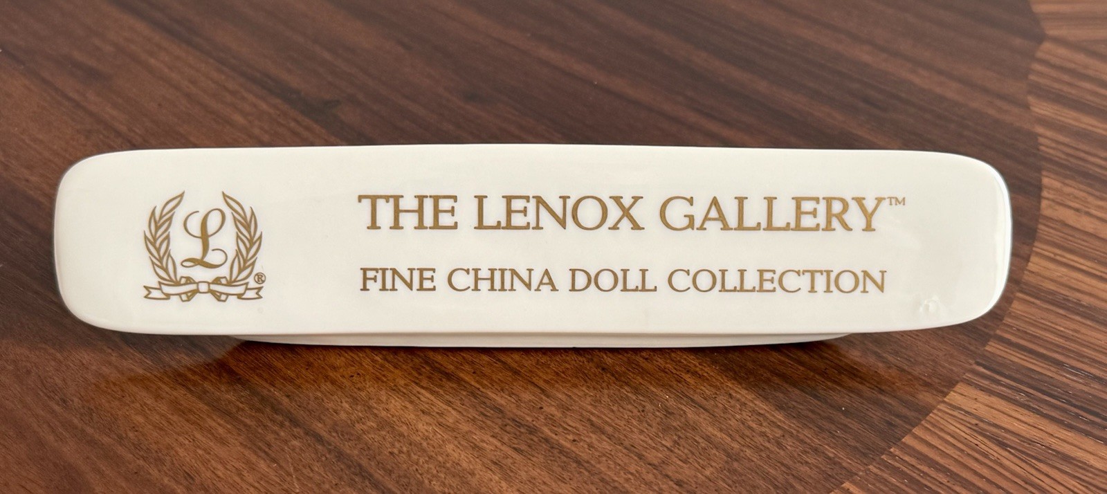 Lenox China – Made In the United States Store Advertisement Porcelain Plaque