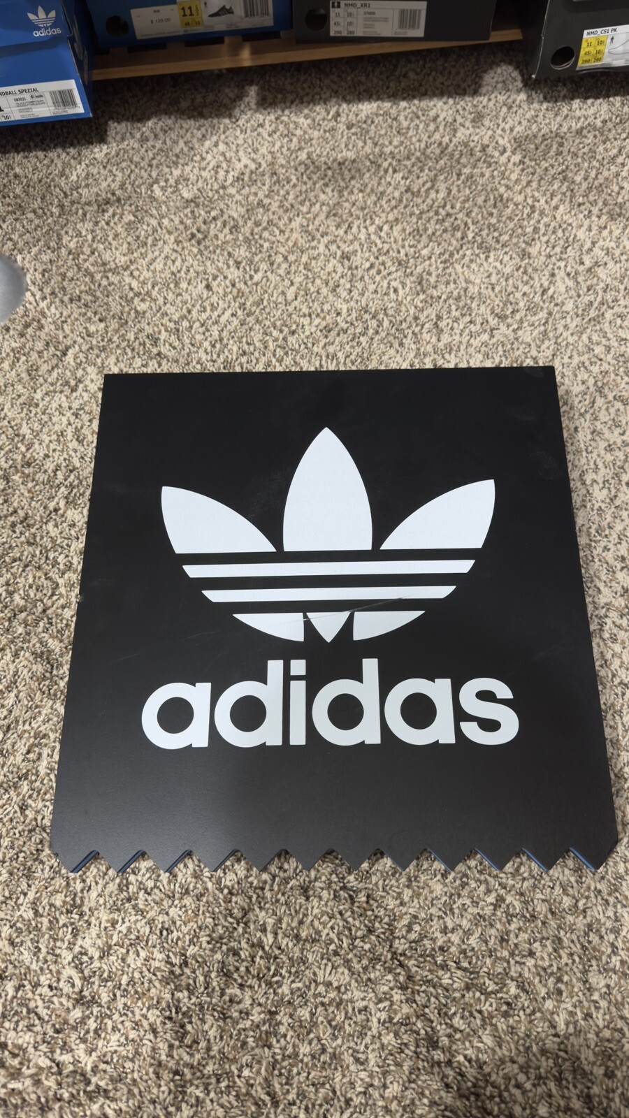 Adidas Advertising Sign