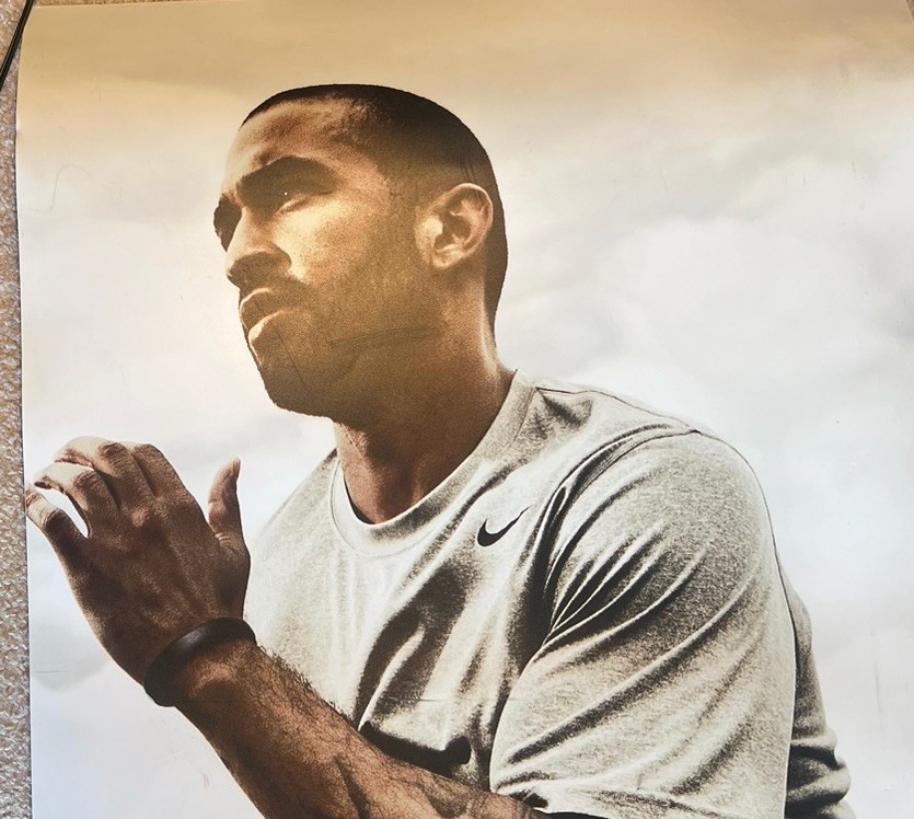 Nike Matt Kemp Banner Vinyl Store Advertising Sign Hard Thick Poster 78”x25”