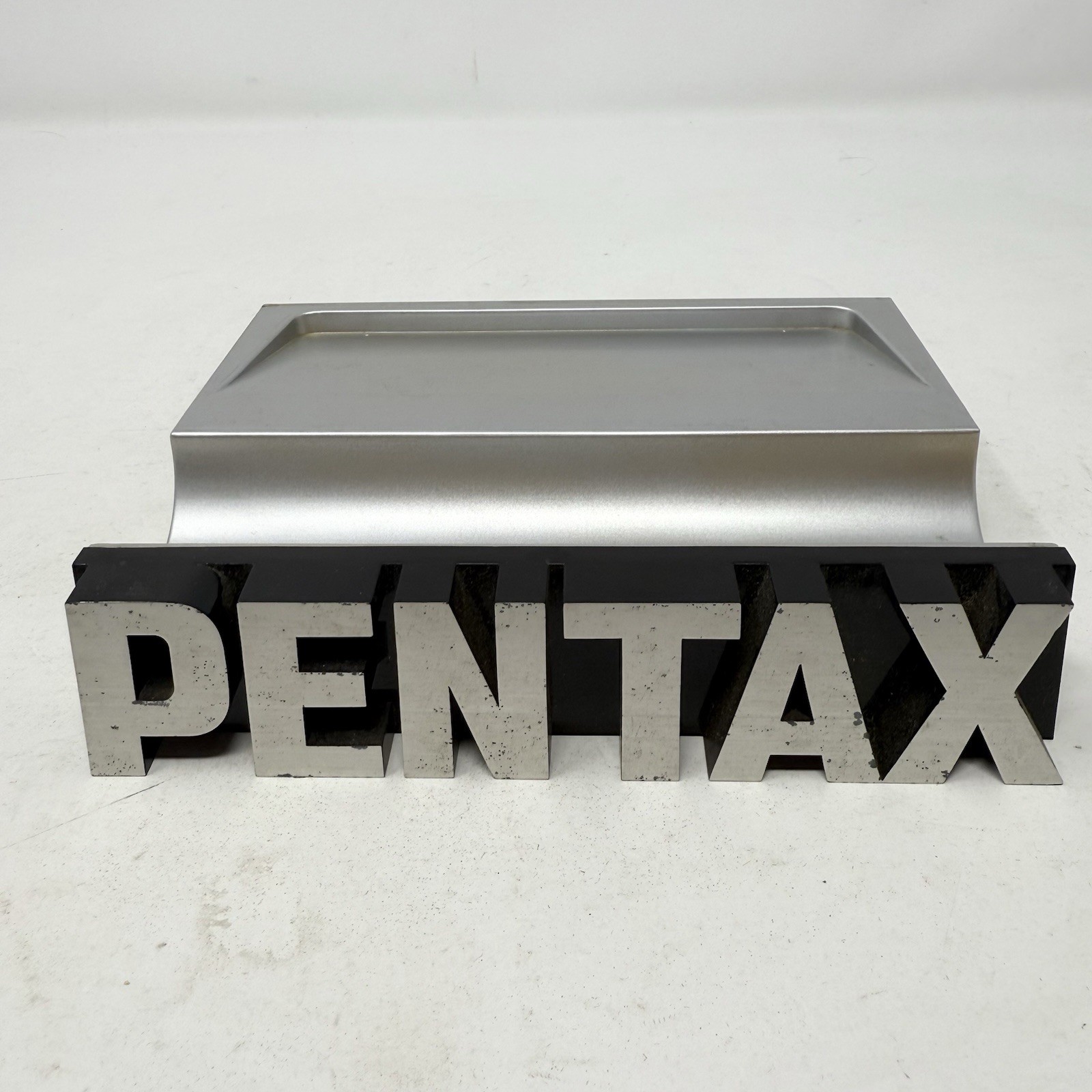 Pentax Dealer Display Stand – Store Advertising Camera Platform Japan Vintage