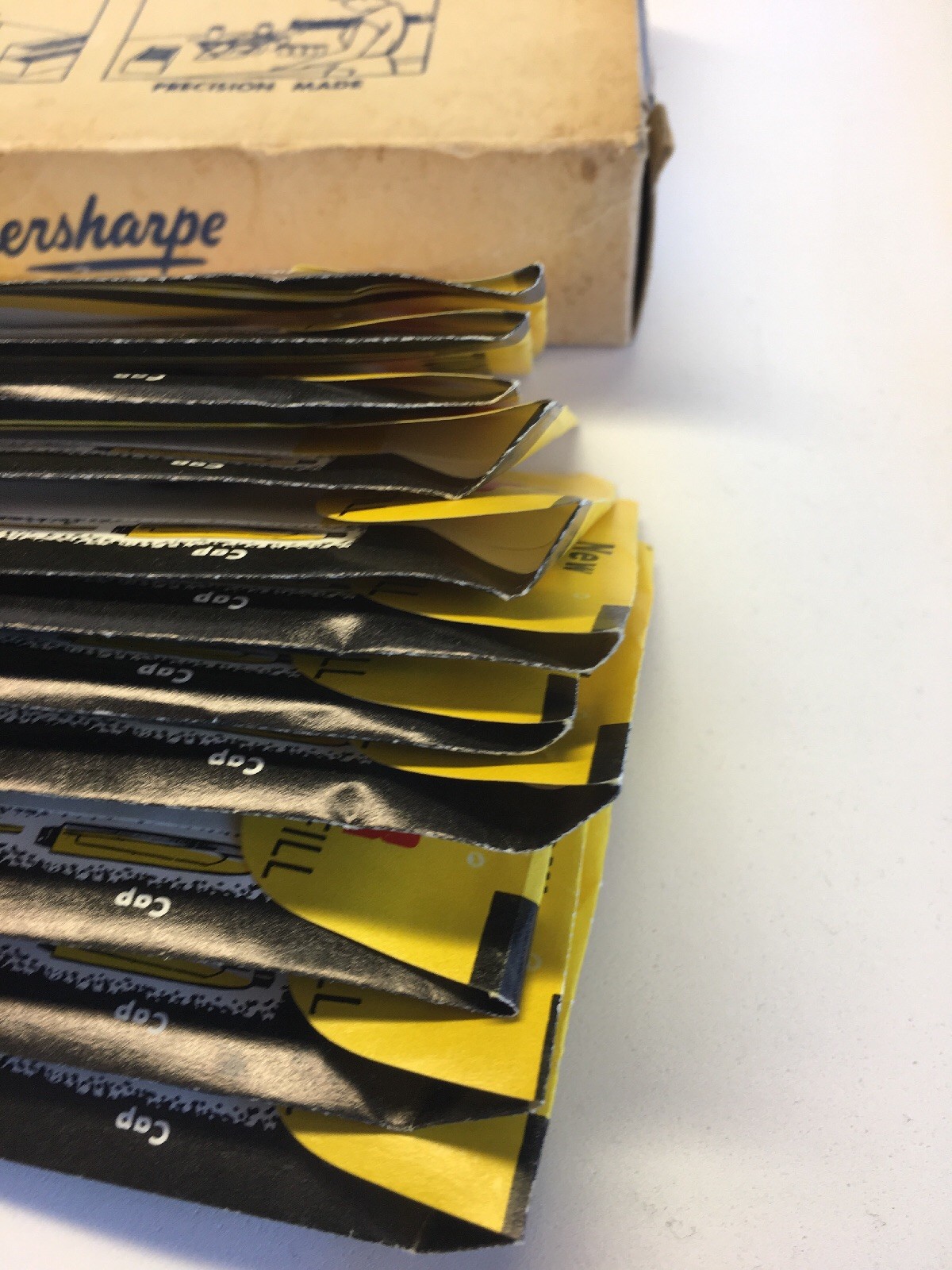 Vintage Tuckersharpe Ball Pen Refills Box with 11 Refills