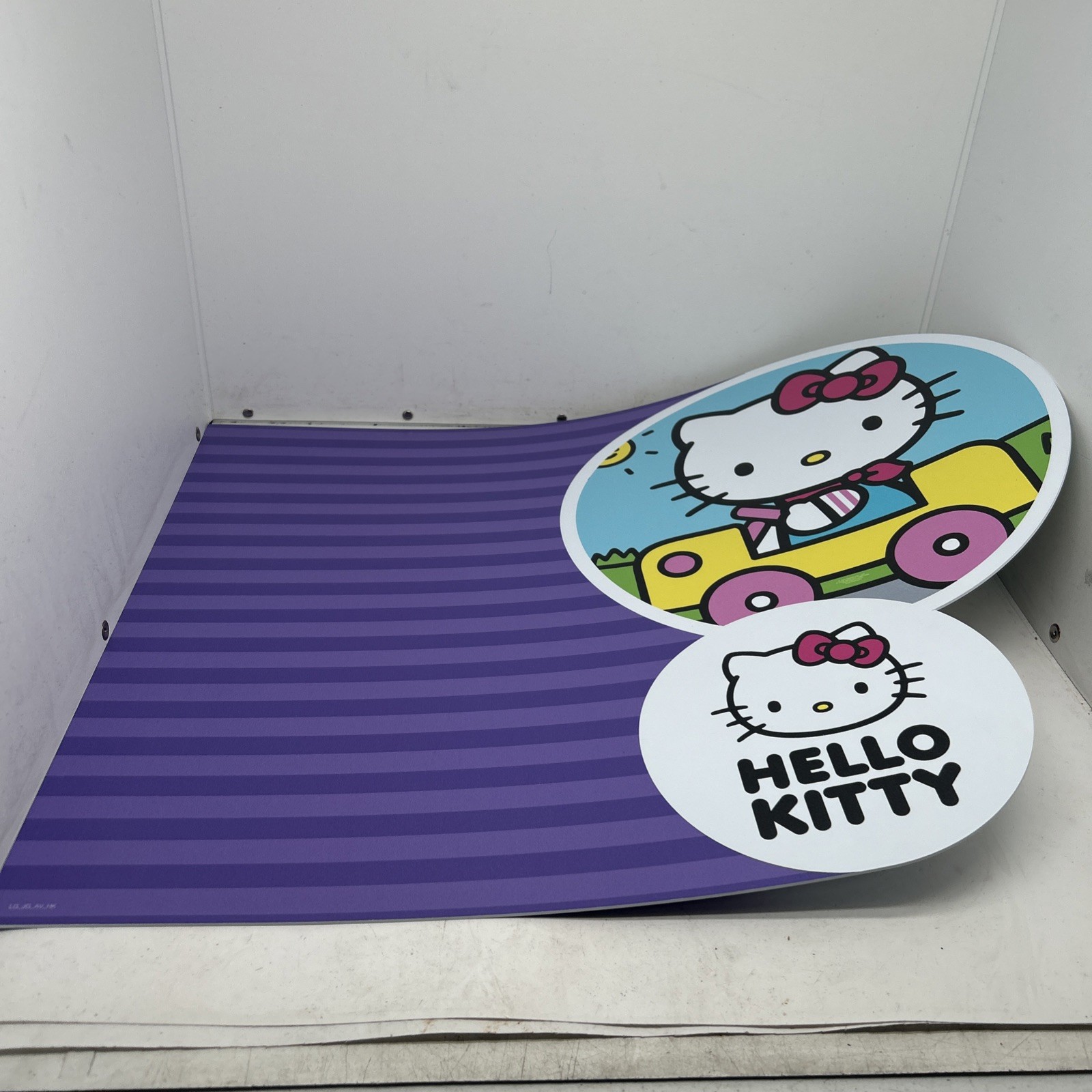 Party City In-Store Hello Kitty Sign 23″ x 18.5″ x 2mm Display W Hanger DWBO