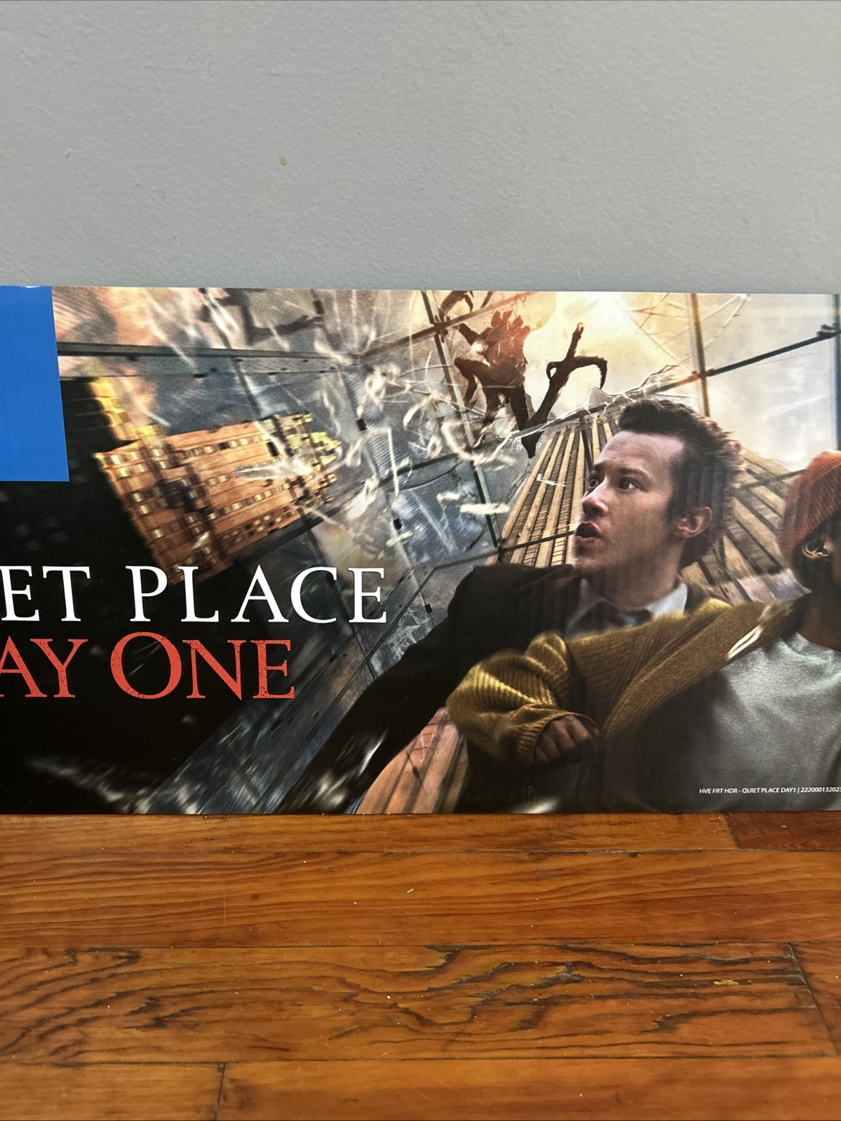 A Quiet Place: Day One Promotional Retail Store Display Sign Cardboard 30x12in