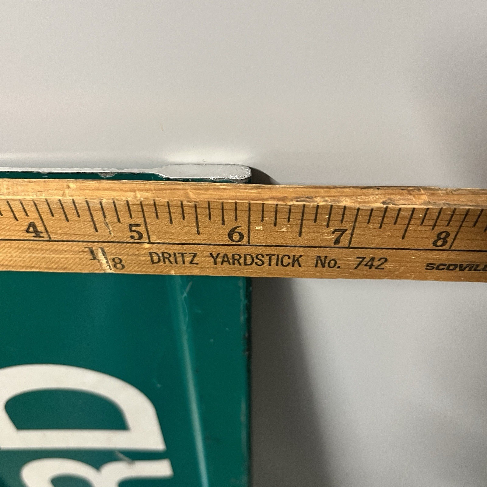 Abercrombie & Fitch Street Sign Drive Dr Store Display ? Green Aluminum A&F