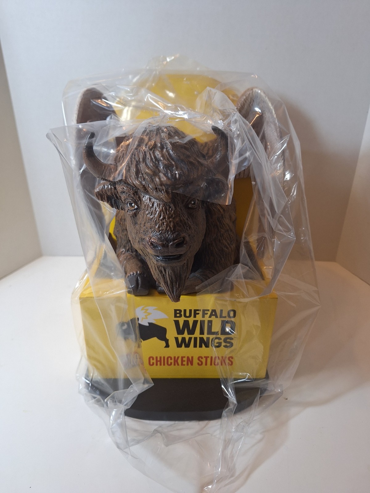 Buffalo Wild Wings Store Display Chicken Sticks with Buffalo Figure Collectors