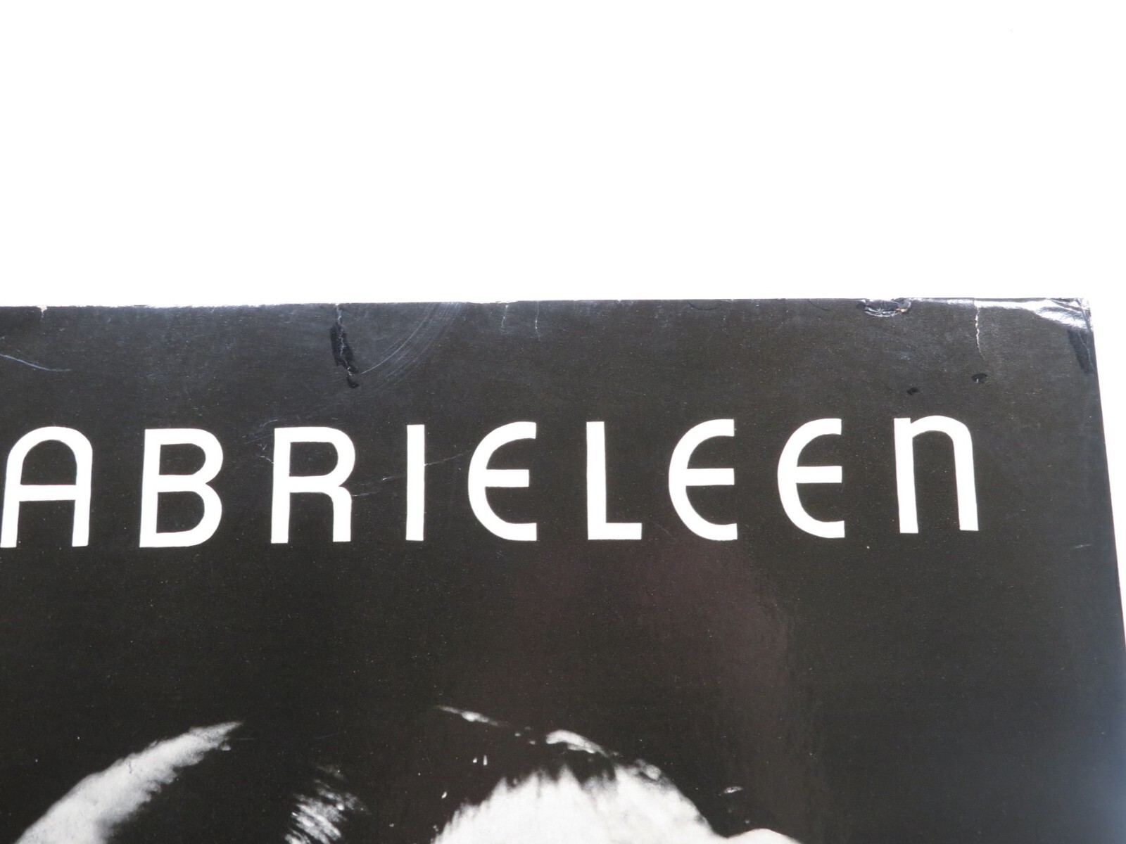 Vintage 1930s Hair Salon Display Card Advertising Gabrieleen Permanent Waves