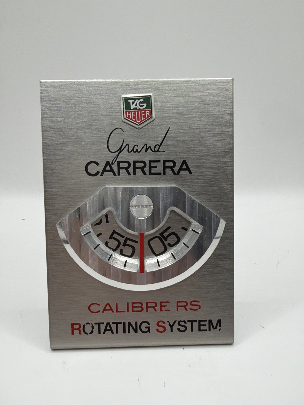 Tag Heuer Grand Carrera Aluminum Authorized Dealer Stand