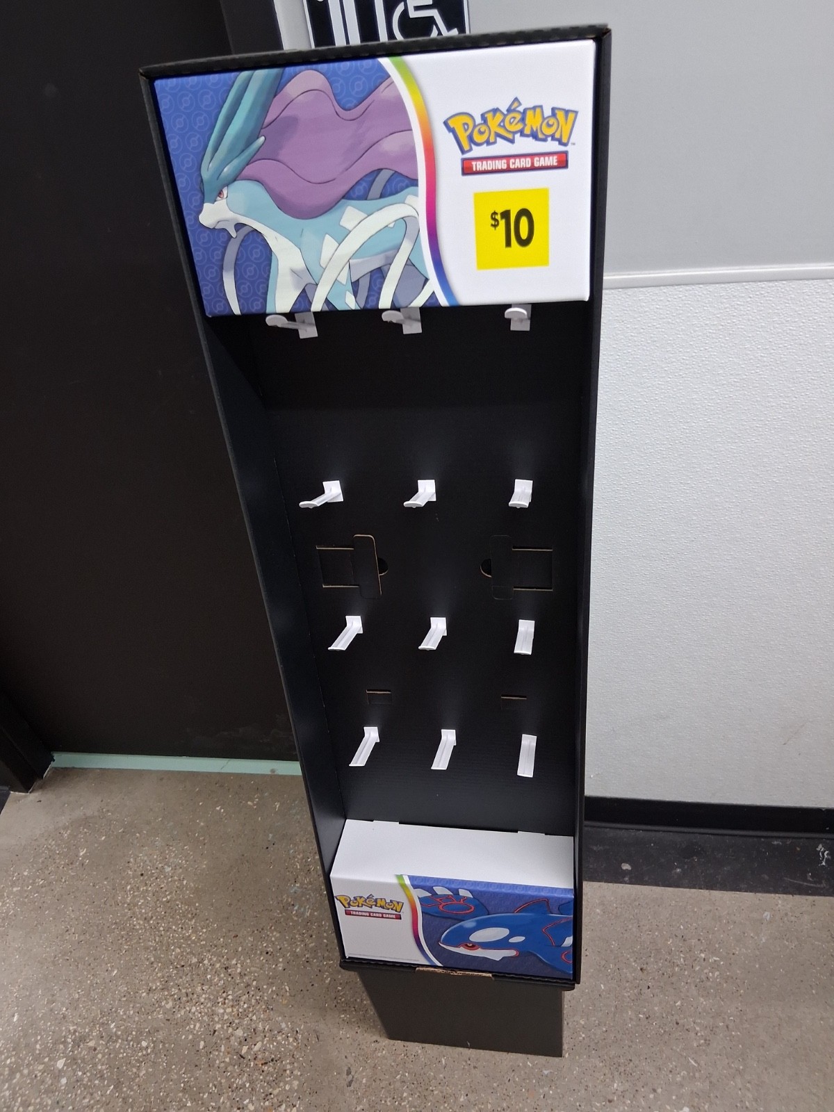 POKÉMON TRADING CARD GAME STORE DISPLAY STANDEE KNOCKOUT COLLECTION KYOGRE 5FT!!