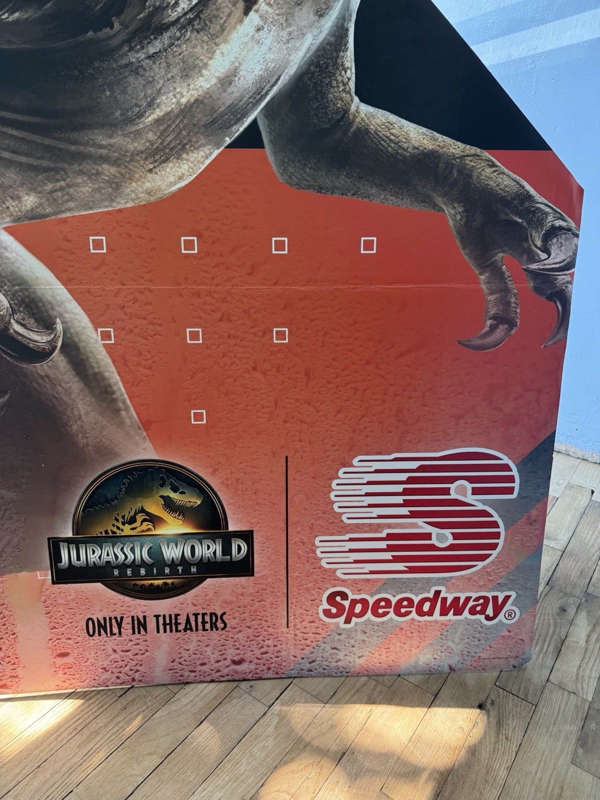 Jurassic World Rebirth Store Display HUGE! Local Pickup Only
