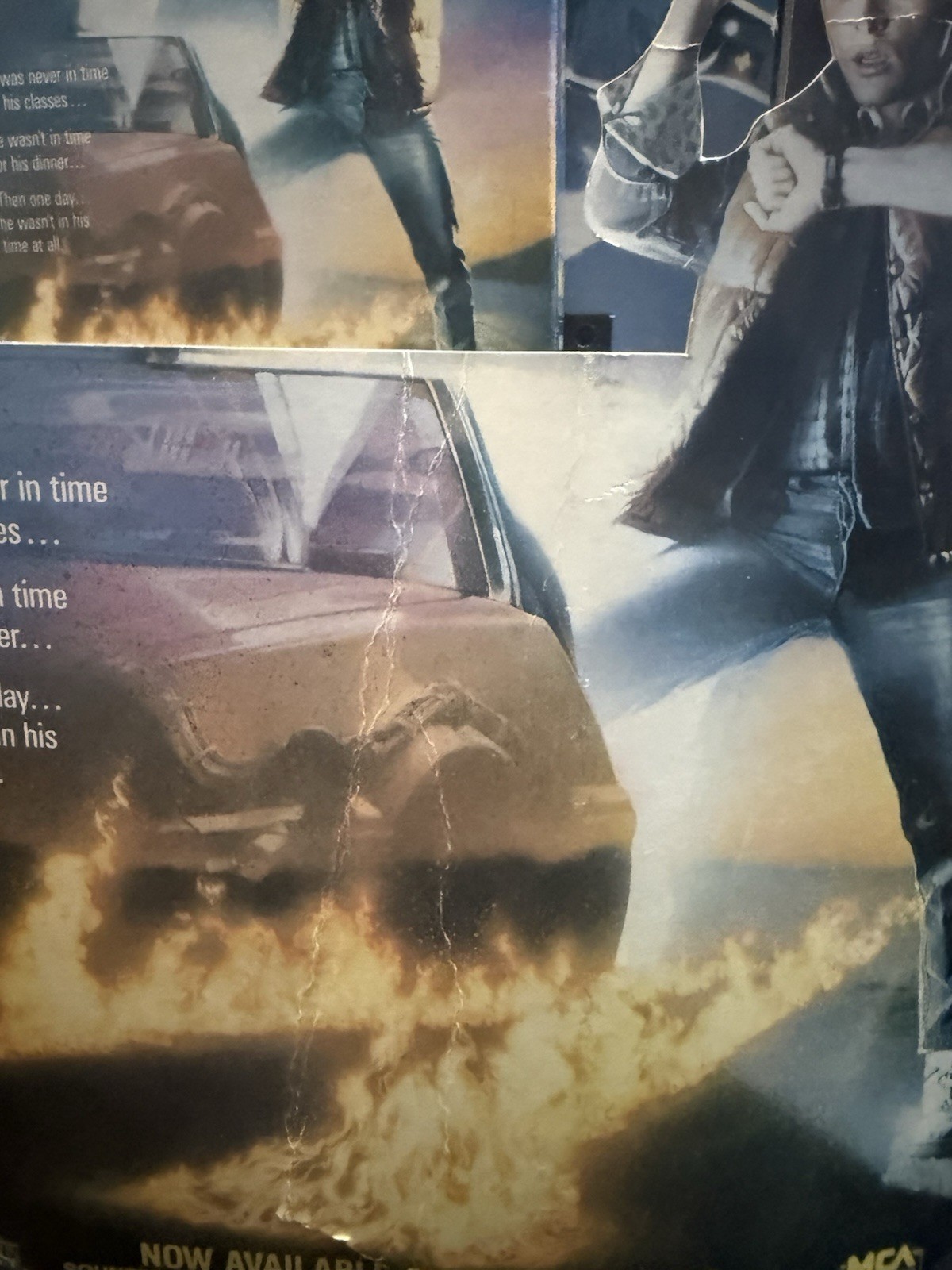 ‘Back To The Future’ Motorized Counter Display 1985 VHS- HTFF! Rare! Works!