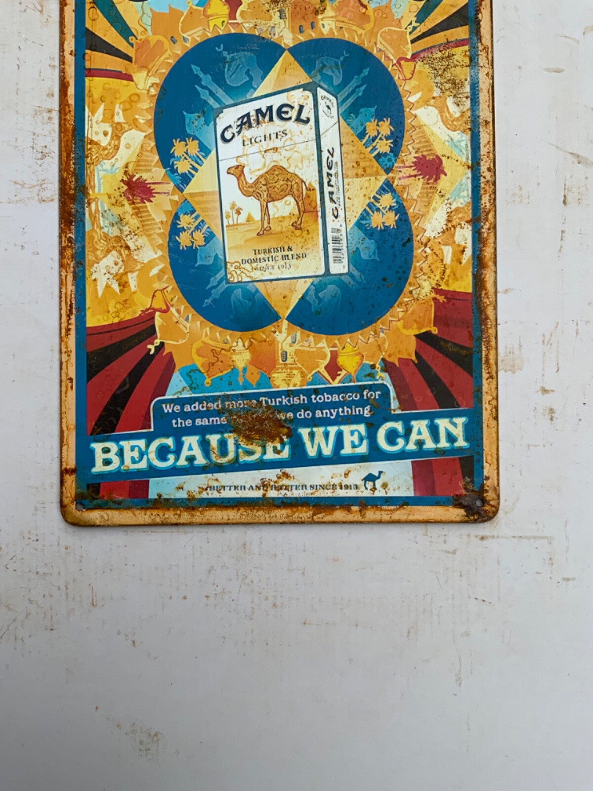 Camel Because We Can Sign, 20x30cm