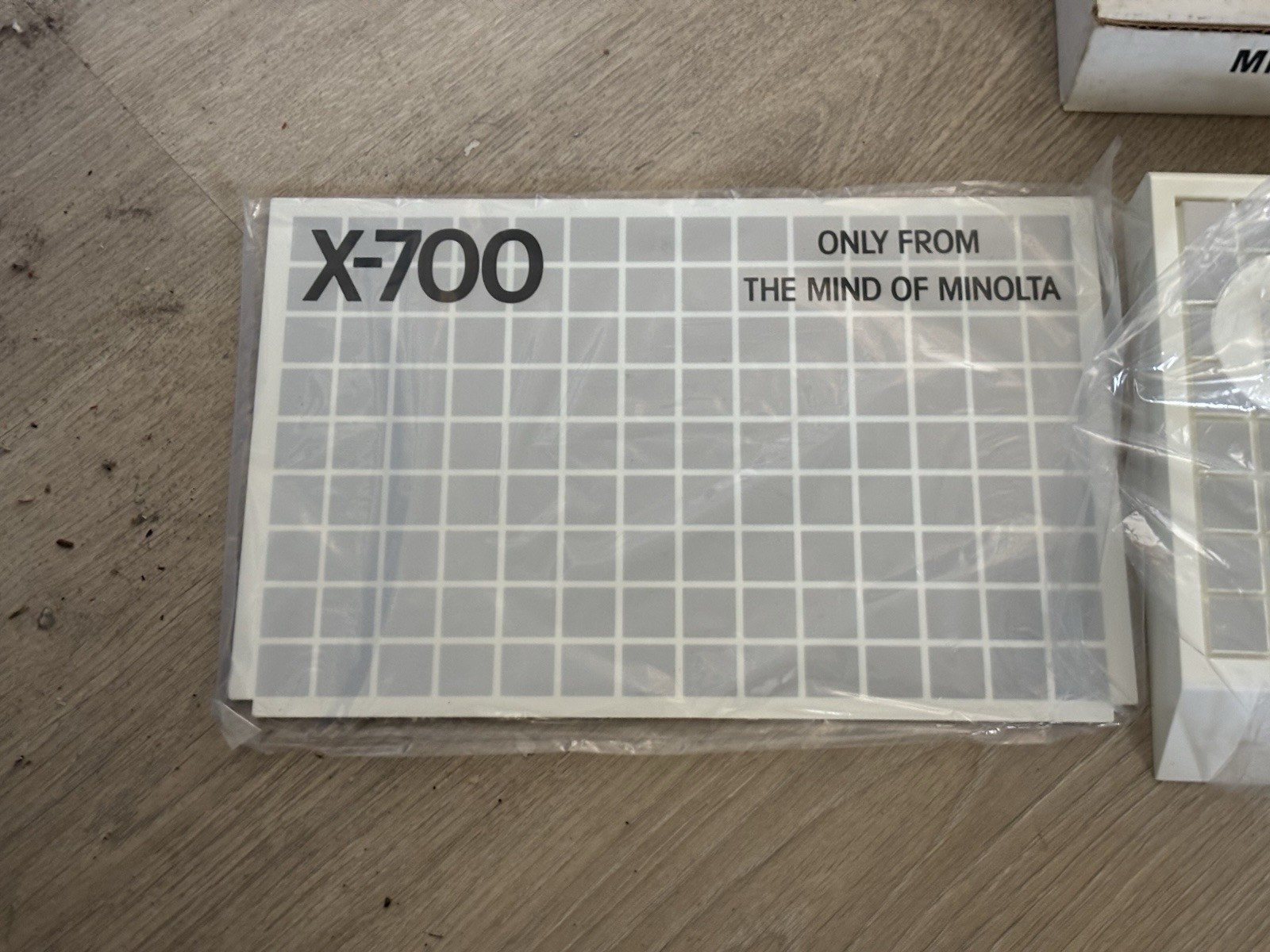 Very RARE New Minolta X-700 System Display Stand Point of Sale Advertising NOS