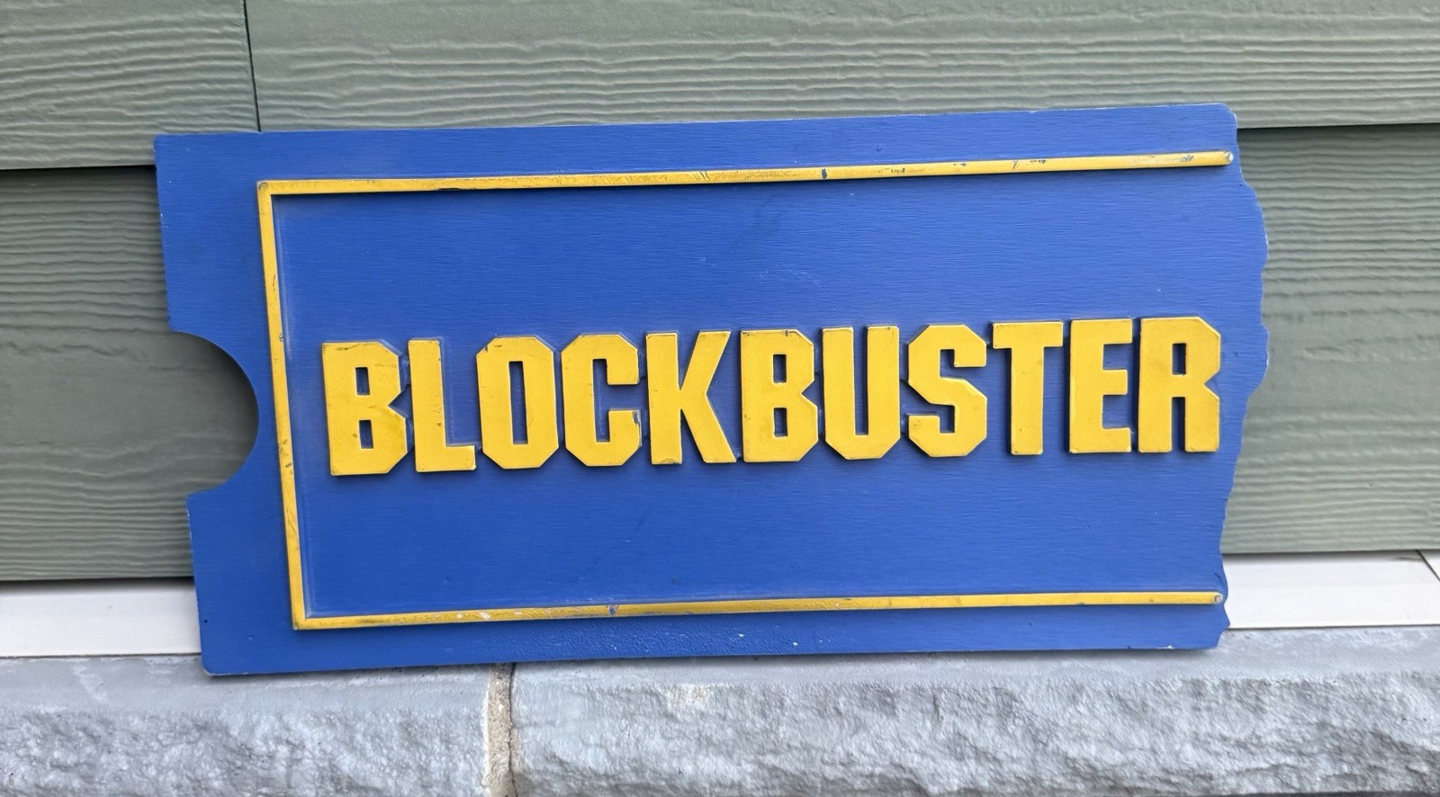 Blockbuster Video Store Display Sign