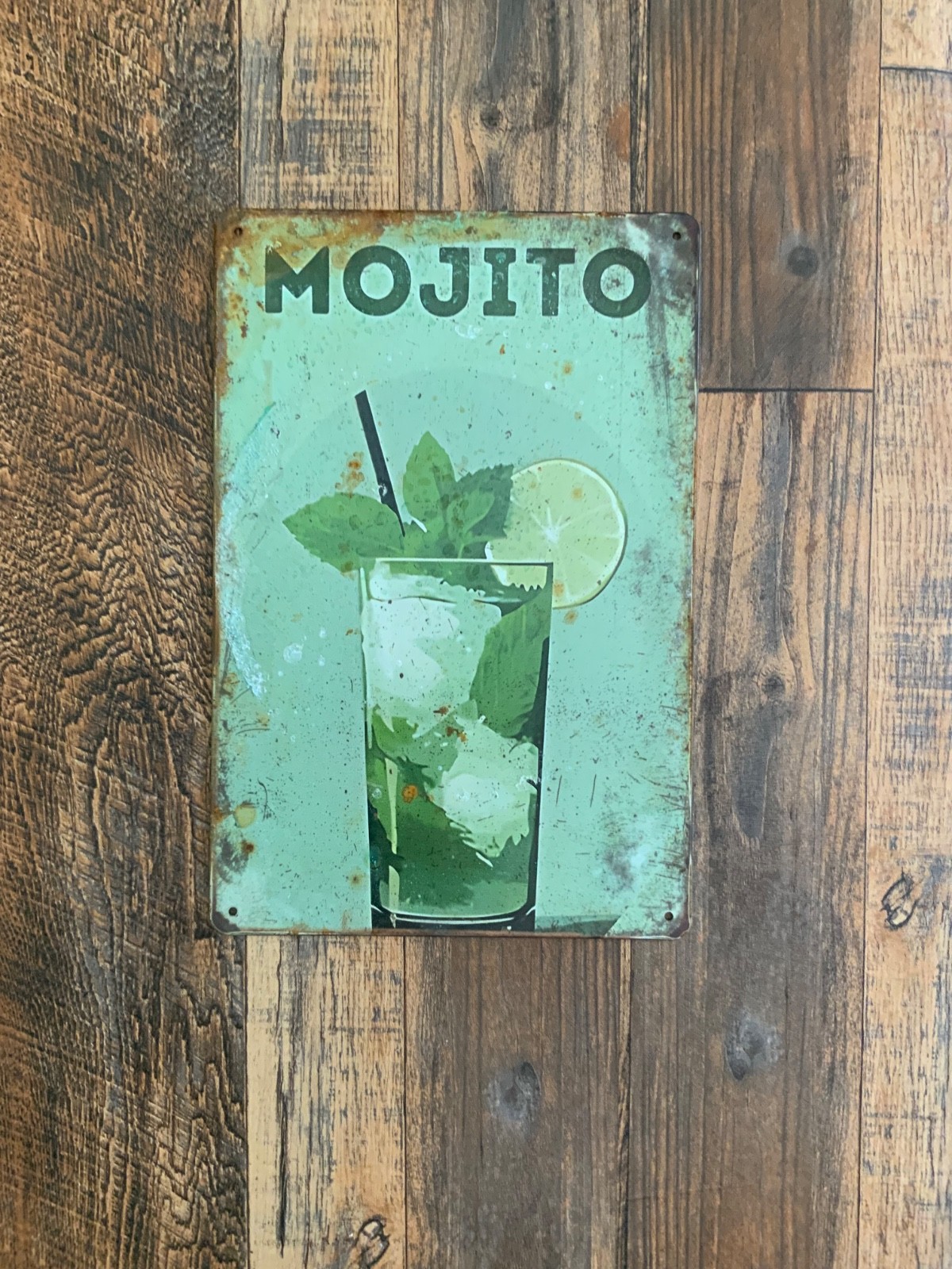 Mojito metal sign, 20×30 cm
