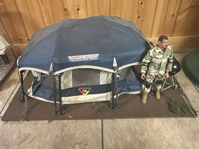 Salesman Sample Store TENT Display Model 1:6 GI JOE Captain Action