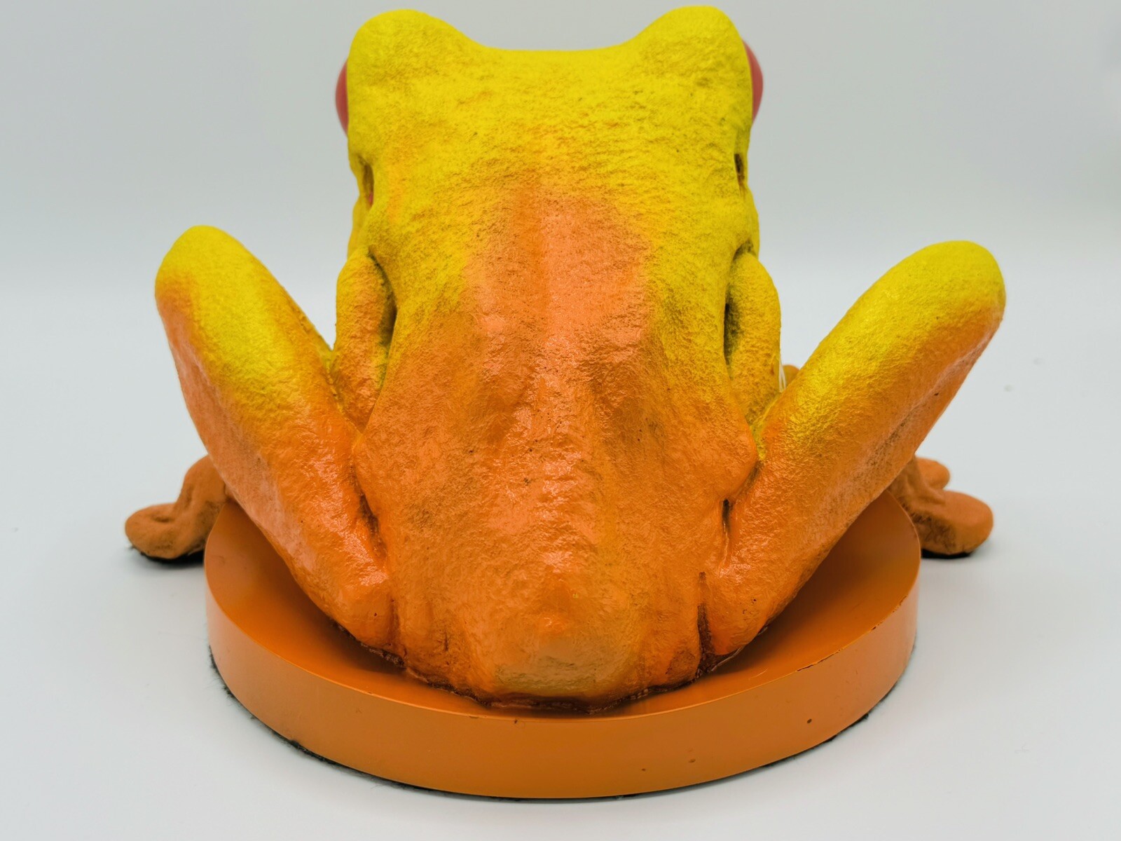 OAKLEY FROG HEAD DISPLAY FOR OAKLEY FROGSKINS SUNGLASSES YELLOW X-LARGE STATUE