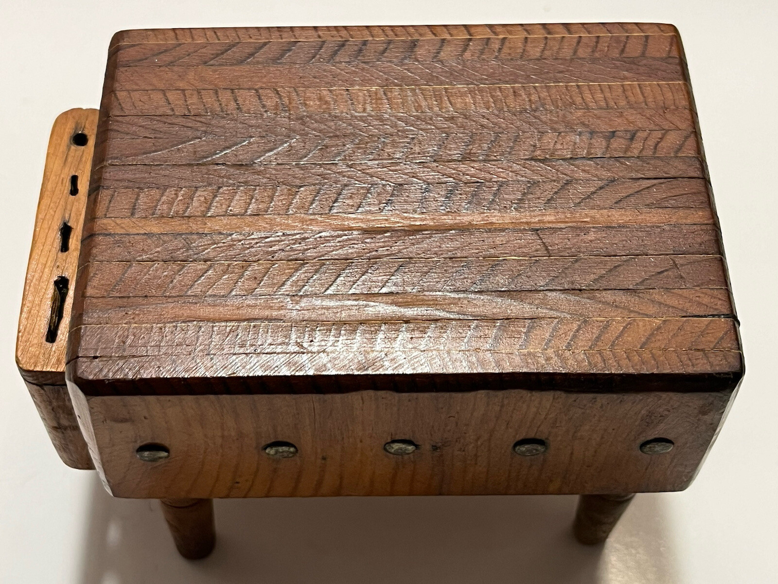 Vintage Salesman Sample Miniature Butcher Block