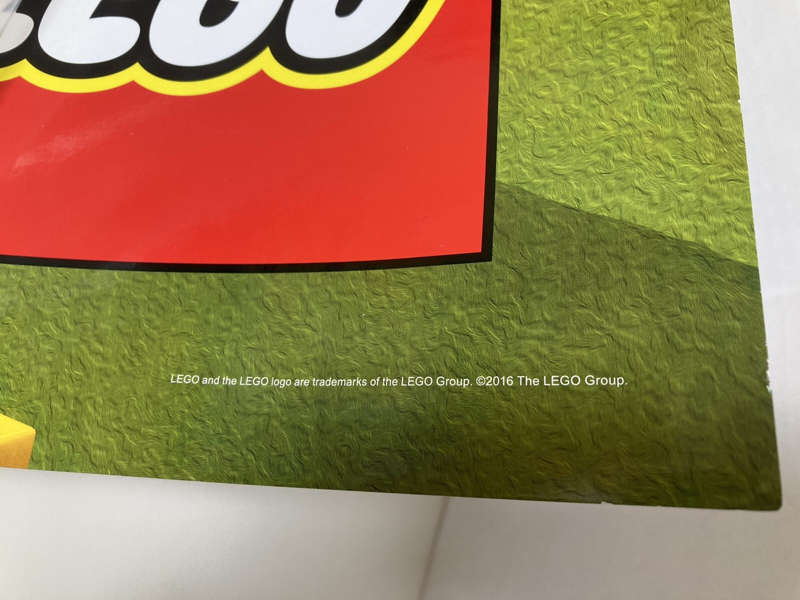 Lego Bricktober Store Display Sign Kit 2016 Toys R Us 5 Piece Kit