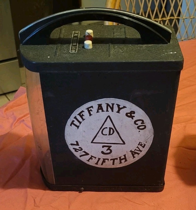 Tiffany & Co 2 Very Rsre Portable Lights Display Prop Lighting 1950’s
