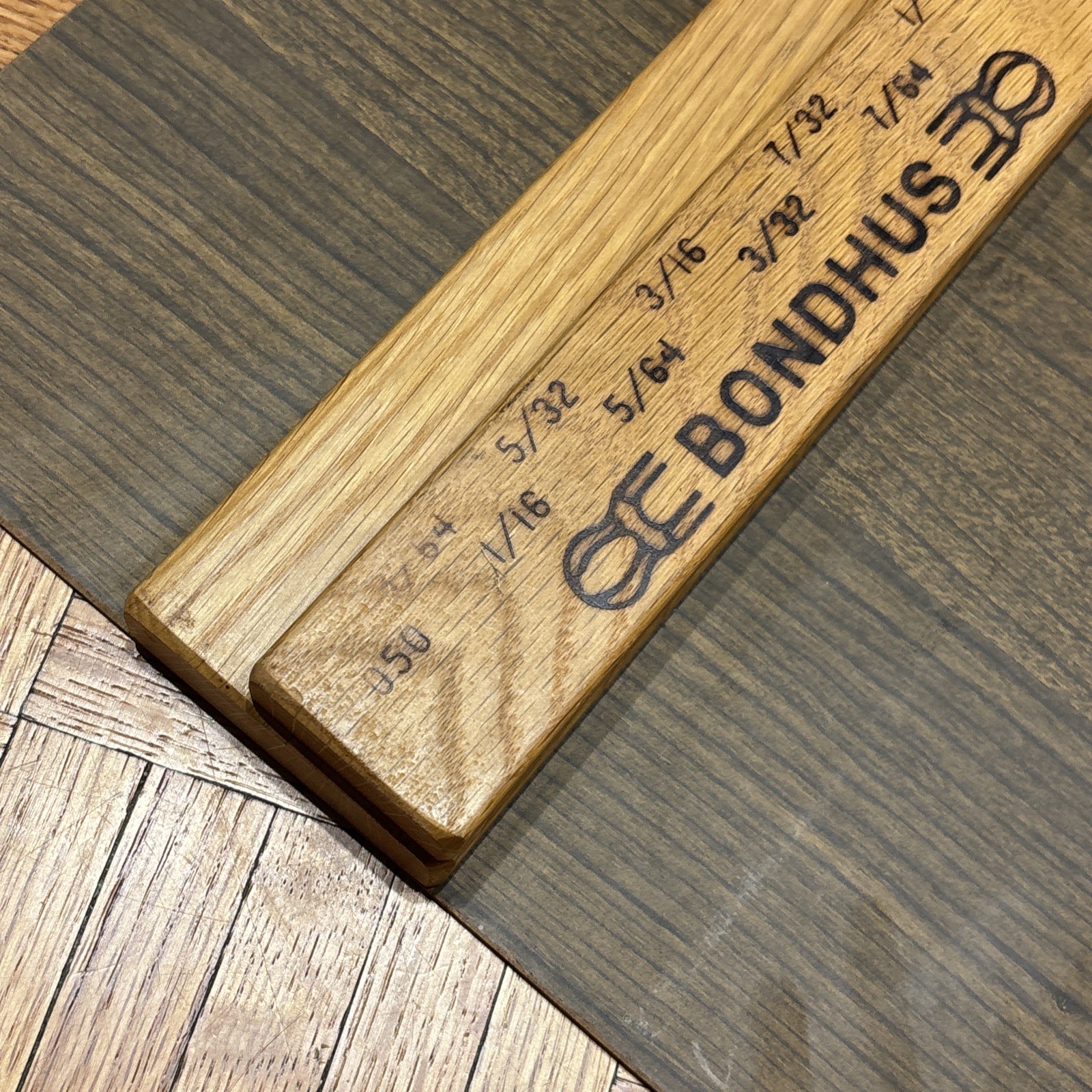 Vintage BONDHUS Hex Tool Hardware Store Wall Display Rack Sign – 12 x 9”