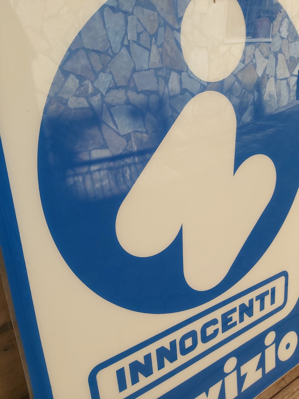Innocenti Lambretta Autobianchi A112 De Tomaso Car Sign