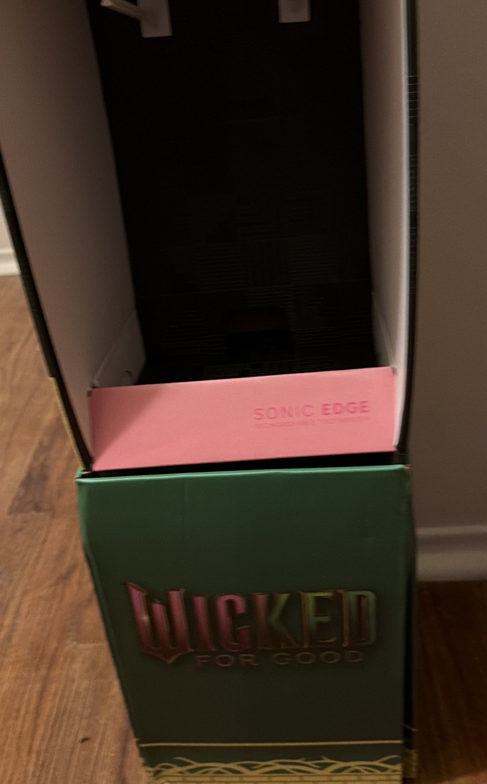 Wicked For Good 2025 Movie – Store Display ORDO Sonic Edge Toothbrush Stand Box