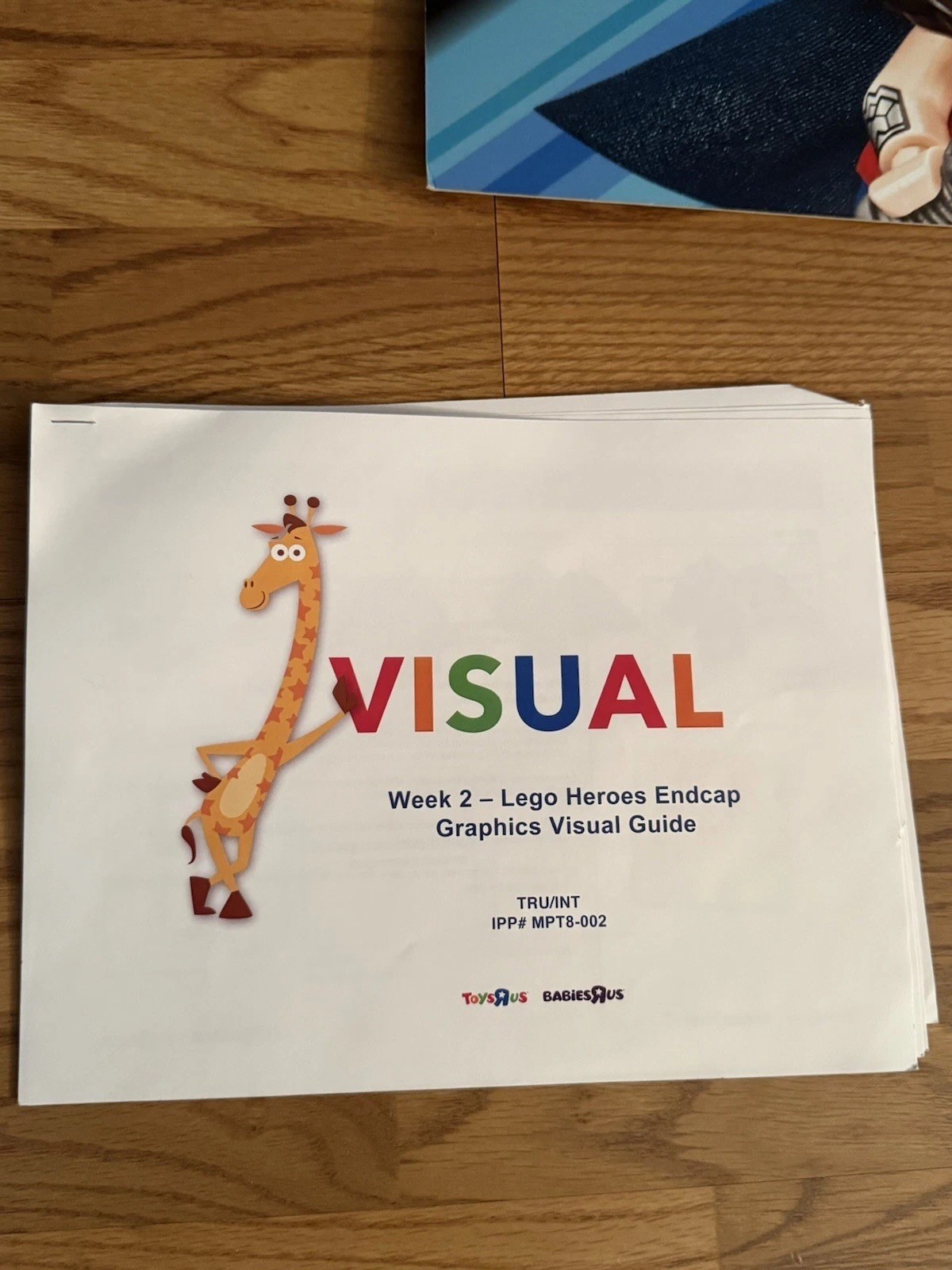 LEGO Heroes Needed Toys R Us Endcap Sign Kit