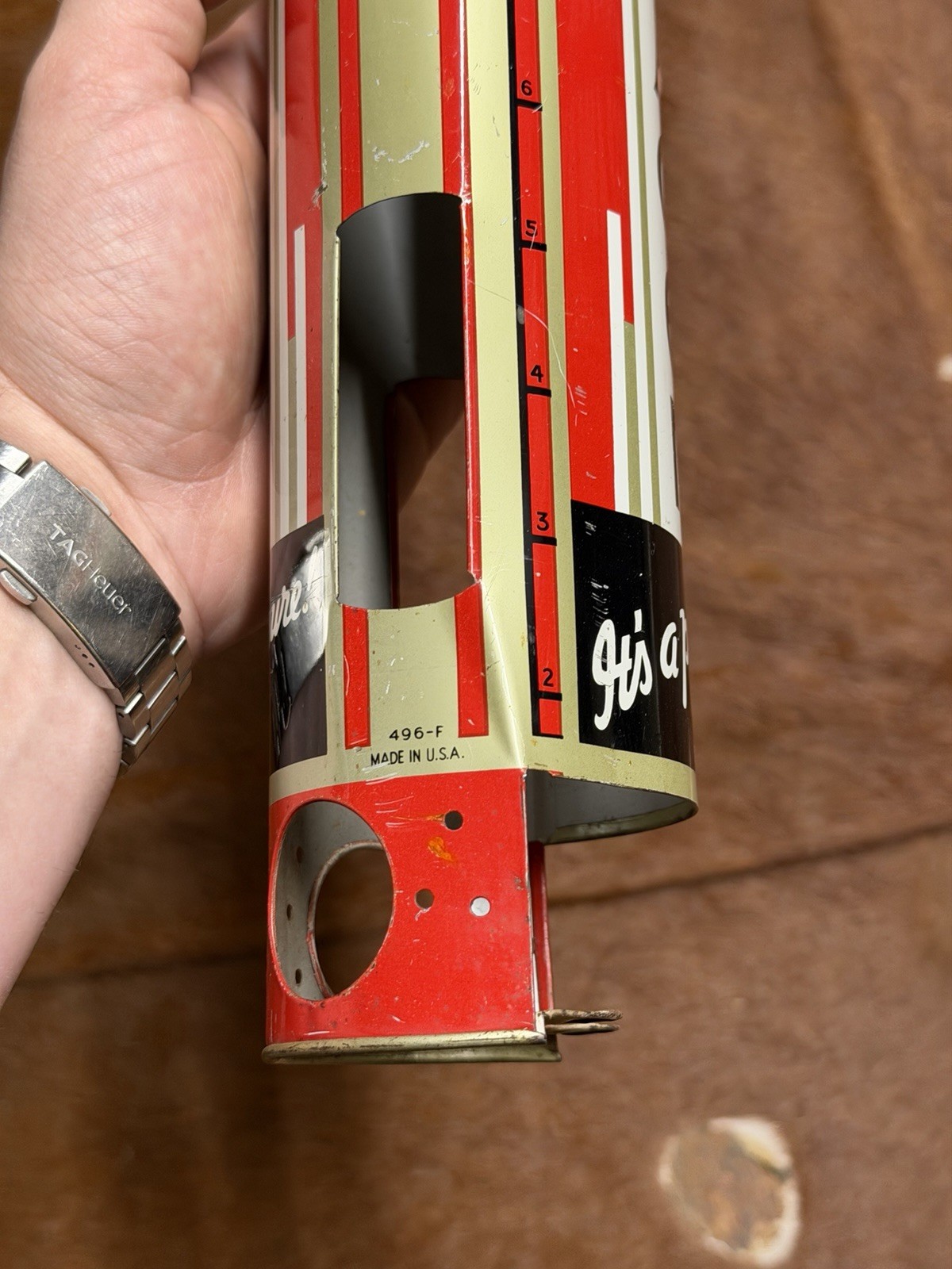 VINTAGE COPENHAGEN CHEWING TOBACCO TIN LITHO STORE ADVERTISING DISPENSER