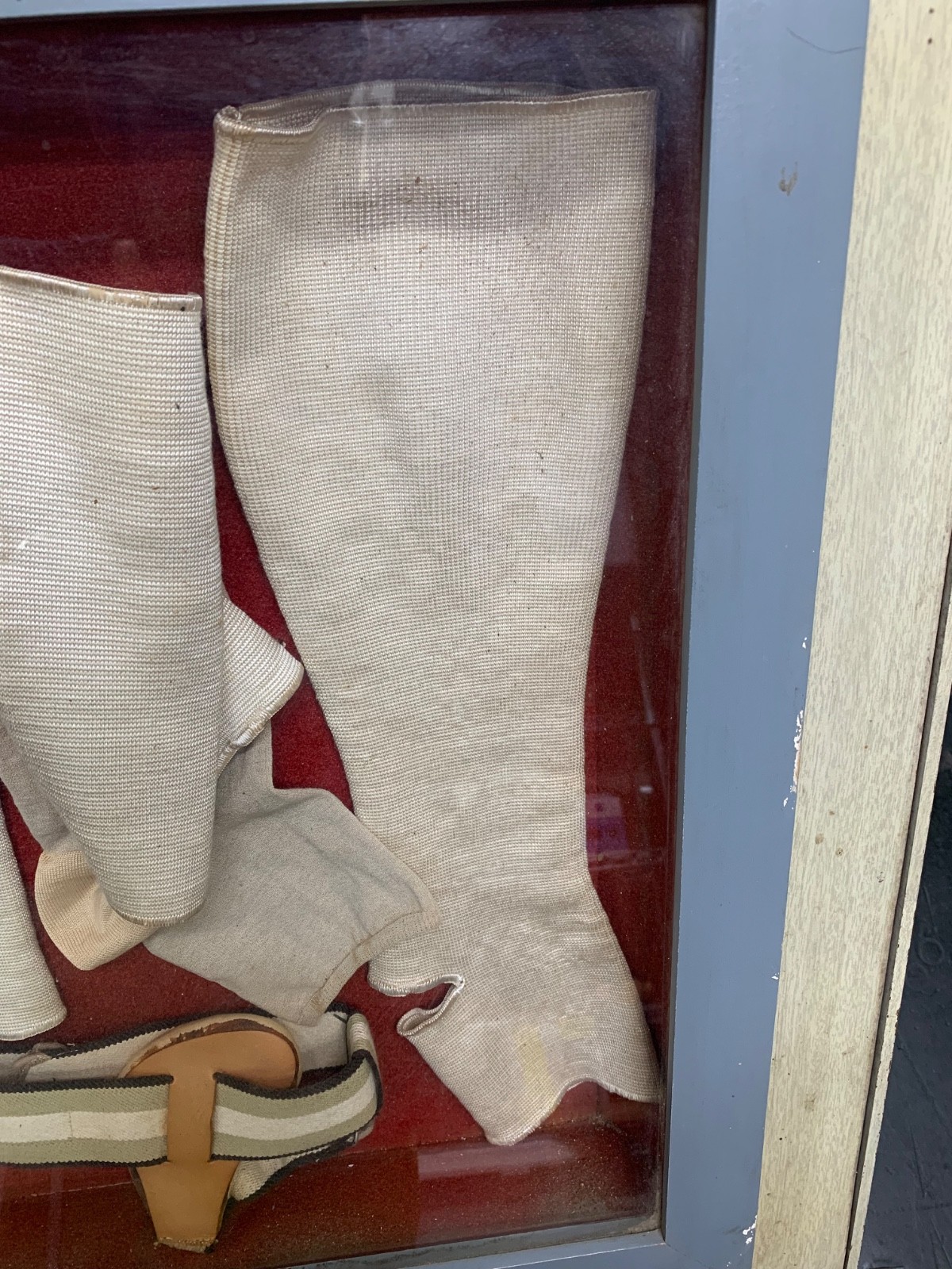 Vintage Champion Athletic Store Display Compression Socks 1940s-1950s Jock Strap