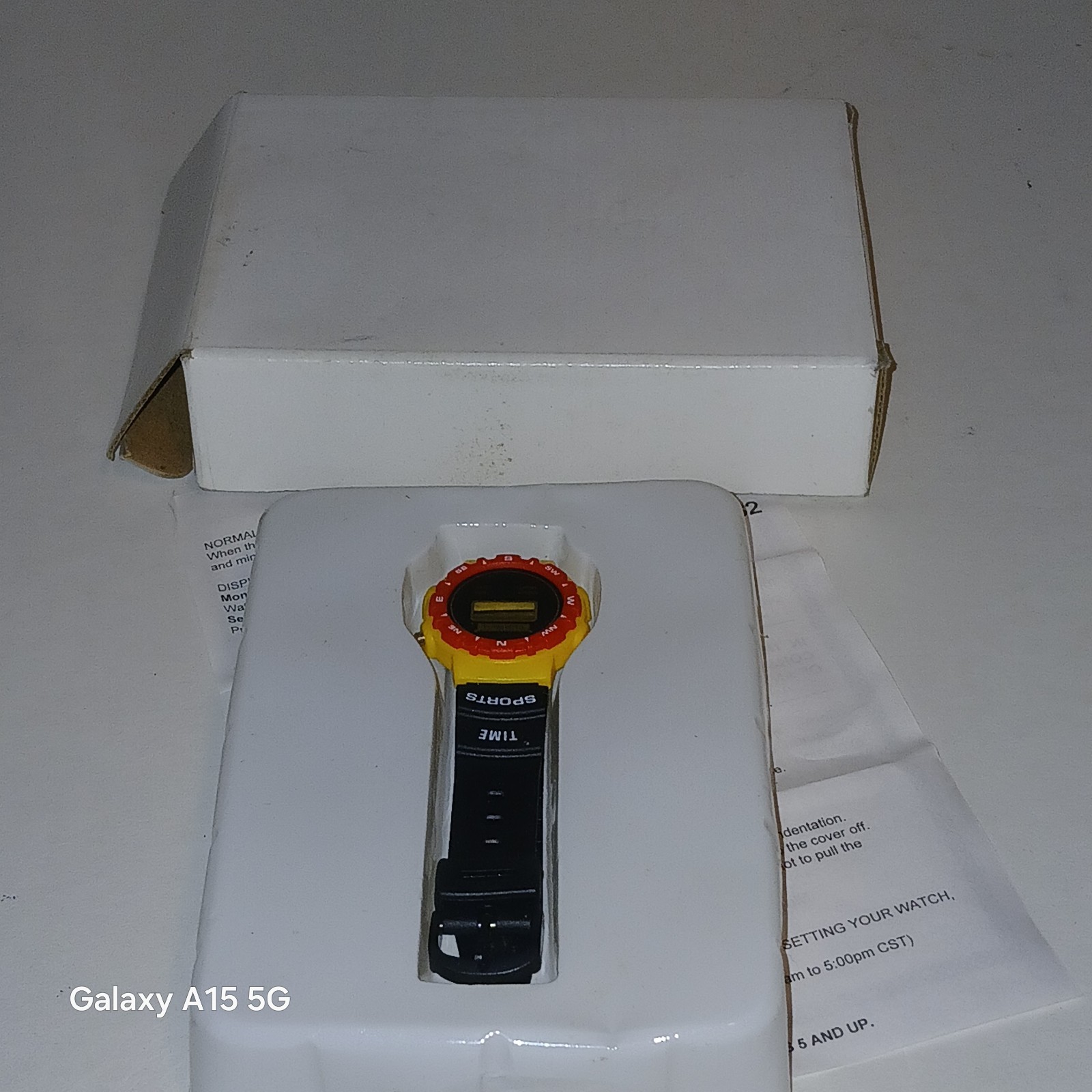 VINTAGE TOYS R US – VINTAGE CHILD WORLD KIDS DIGITAL WATCH PROMO *VERY RARE