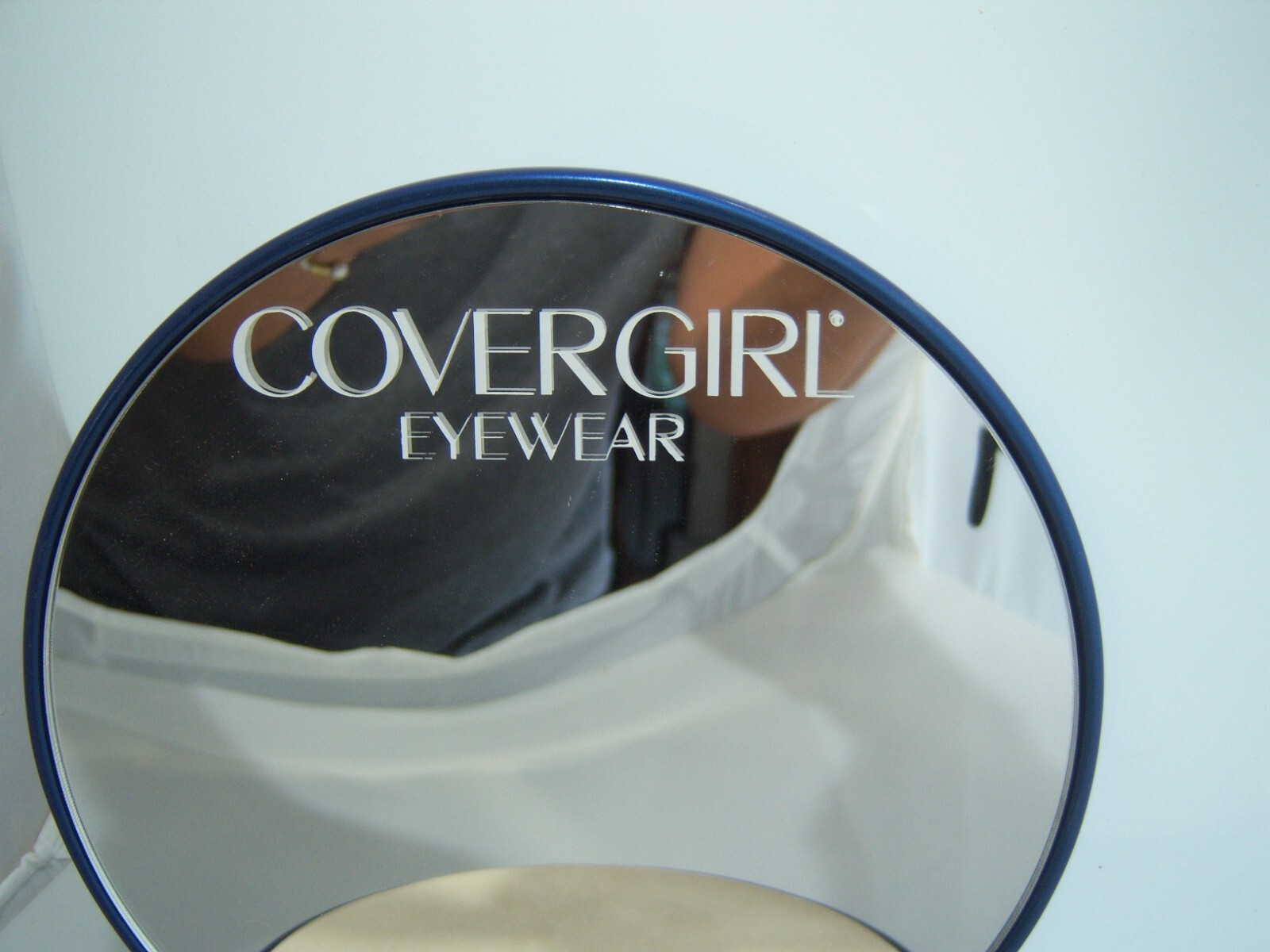 80’s COVER GIRL EYEWEAR COUNTER DISPLAY LARGE COMPACT Mirror Powder Department