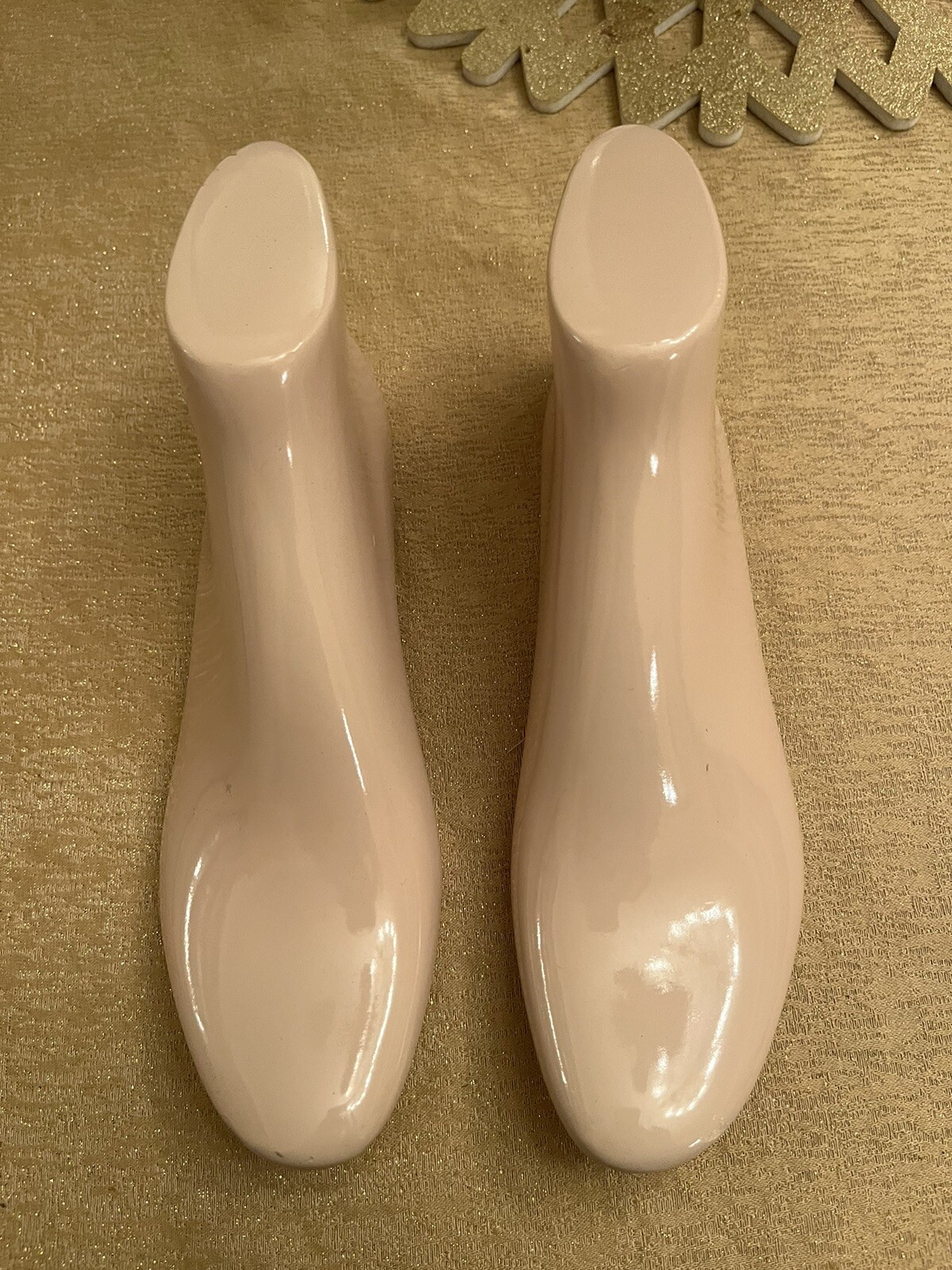 RARE Gucci Store Display Feet Used In Store set of 2 Rare Display Rounded Toe