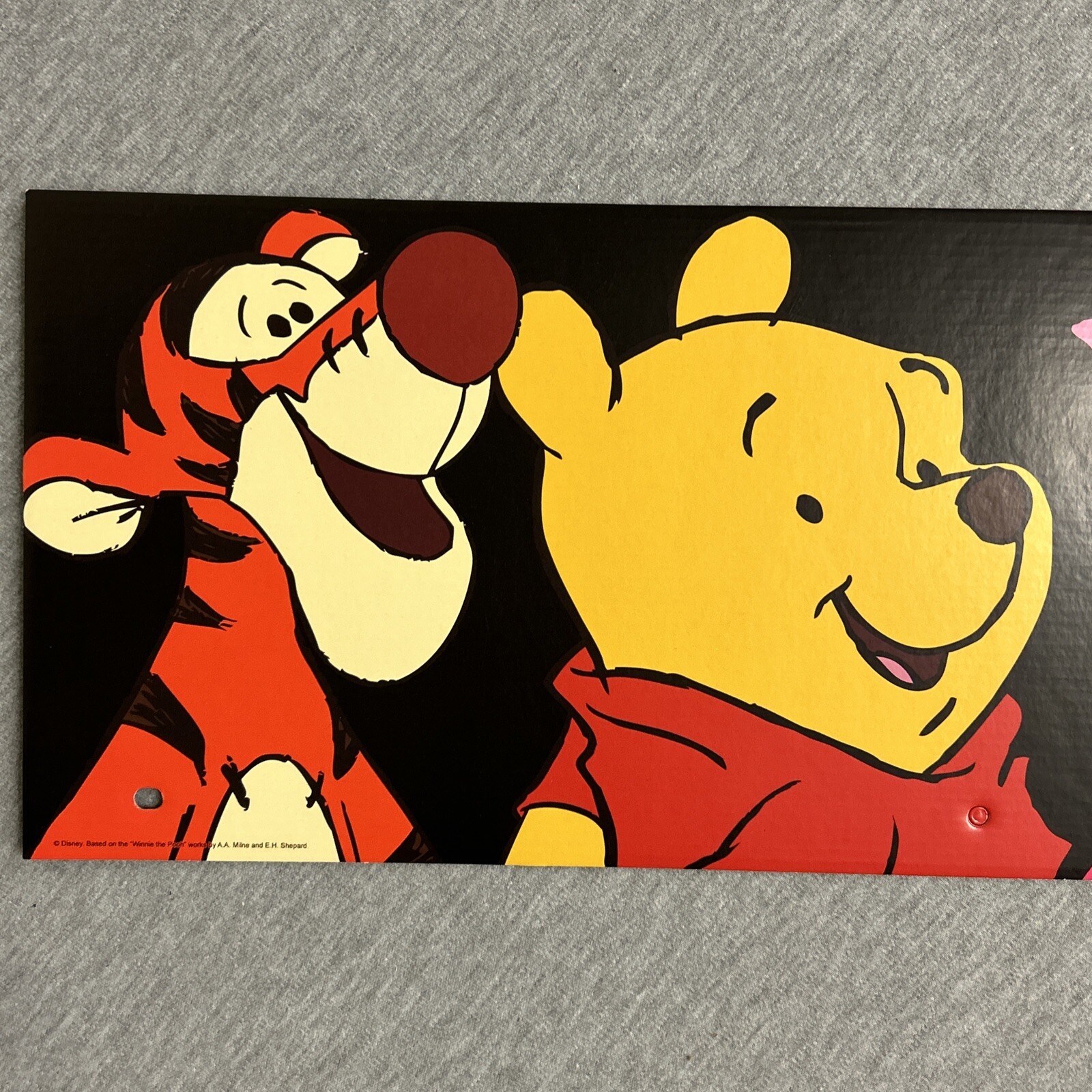 2024 Spirit Halloween Display End Cap 24″ x 8″ – Winnie the Pooh
