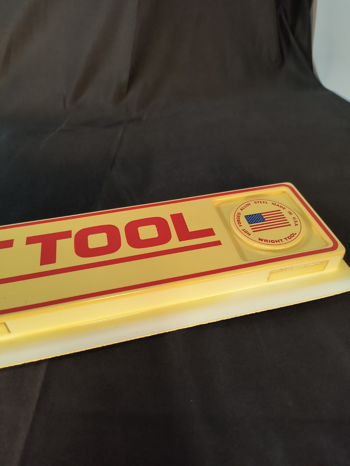 Wright Tool Sign Hot Forged Allow Steel Hardware Store Advertising Display