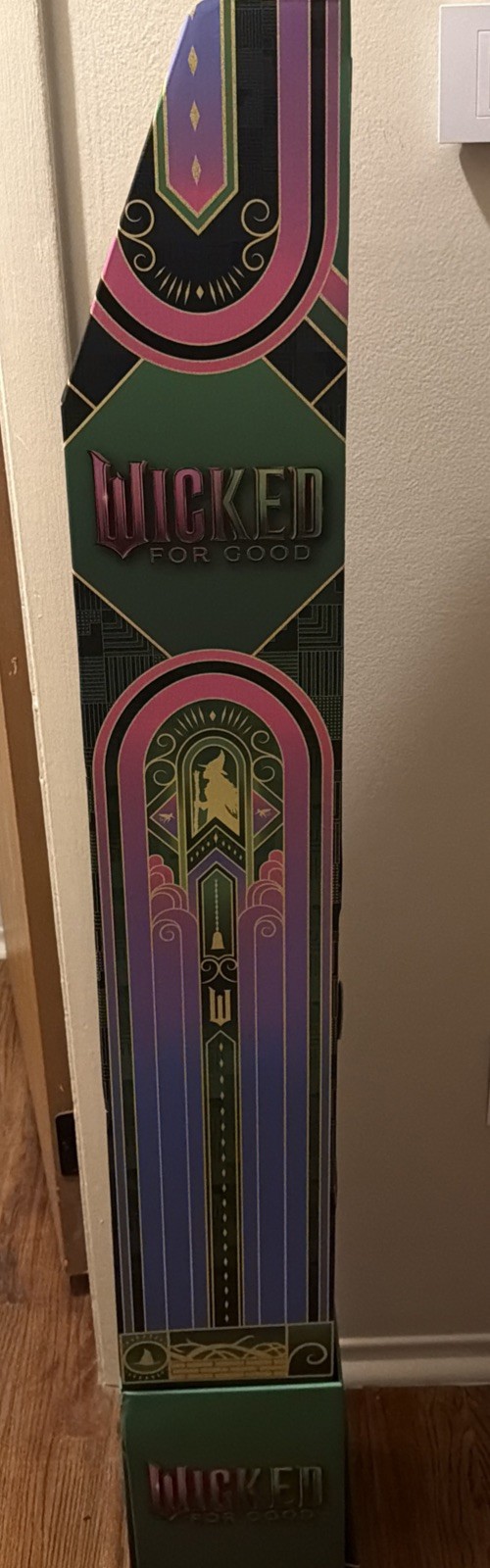 Wicked For Good 2025 Movie – Store Display ORDO Sonic Edge Toothbrush Stand Box