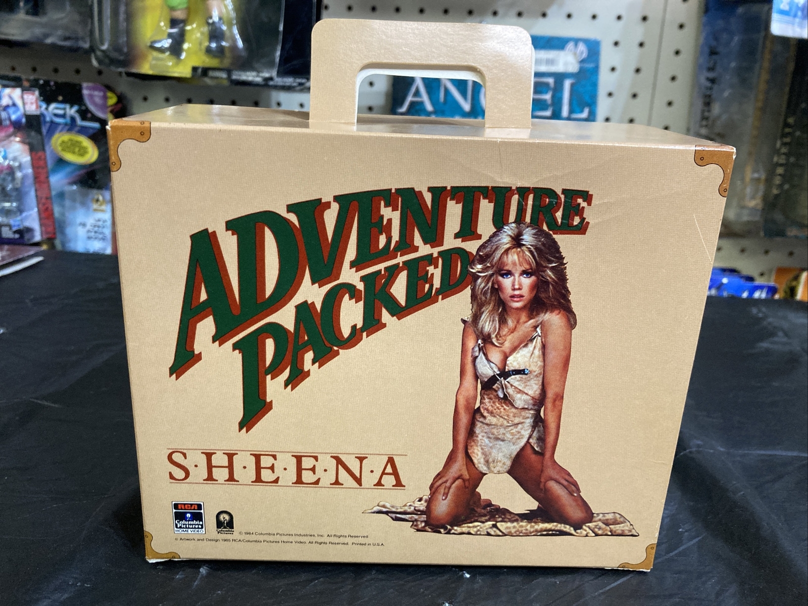 Sheena Video Store Counter Display 1985 7 1/4×7 3/4