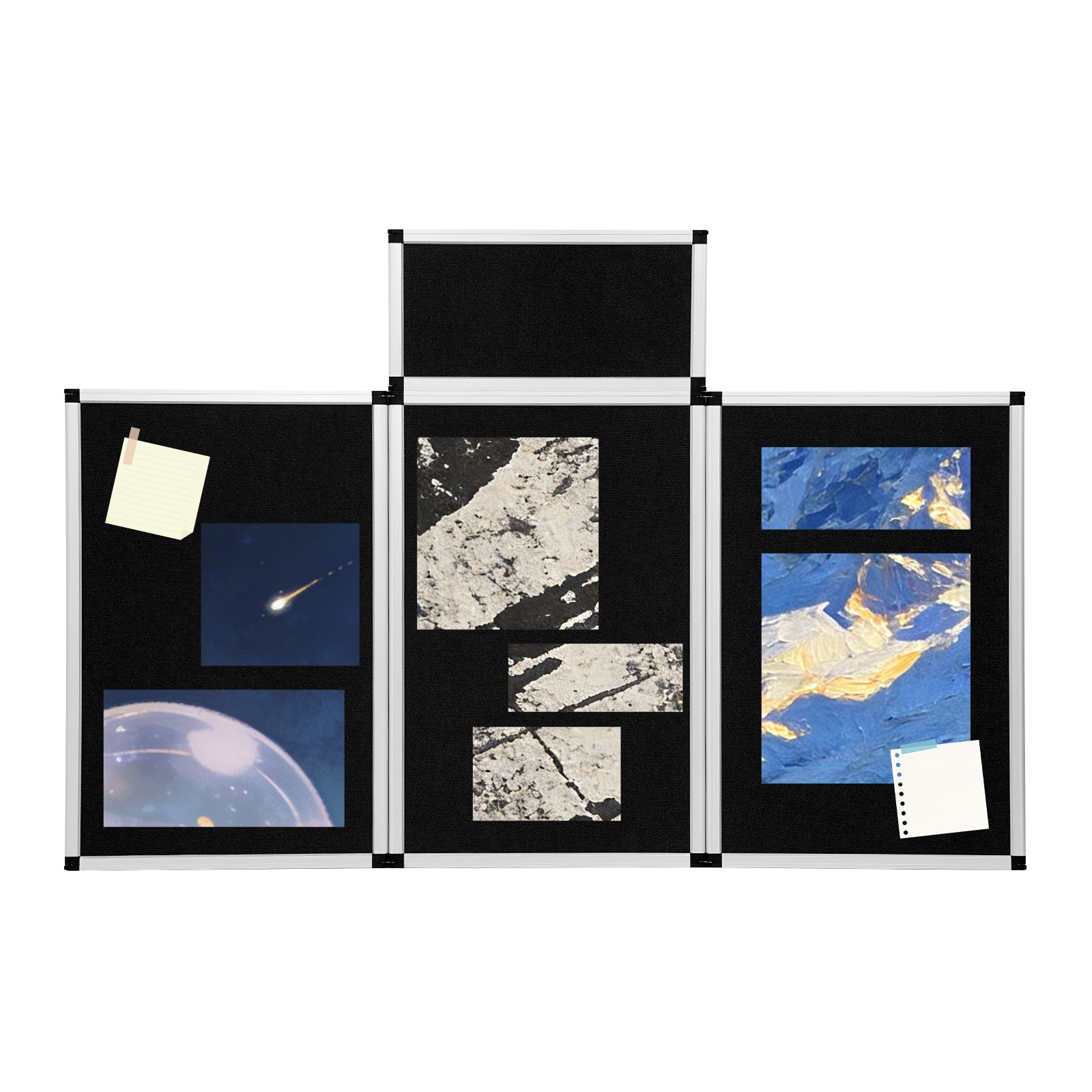 Folding Trade Show Presentation Board, Trifold Poster Display Board