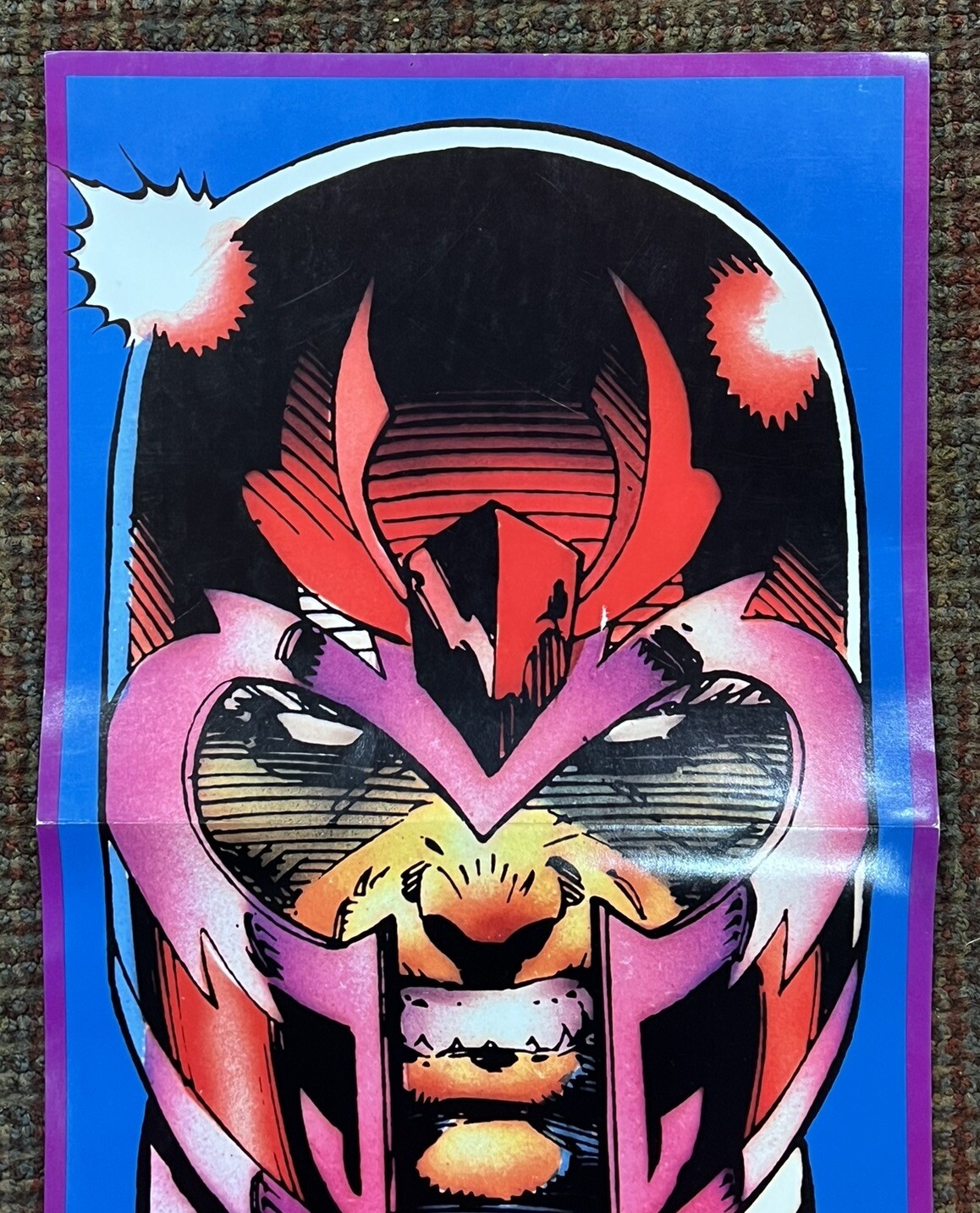 1992 Impel The Uncanny X-Men Trading Cards Retail Store Advertising Poster