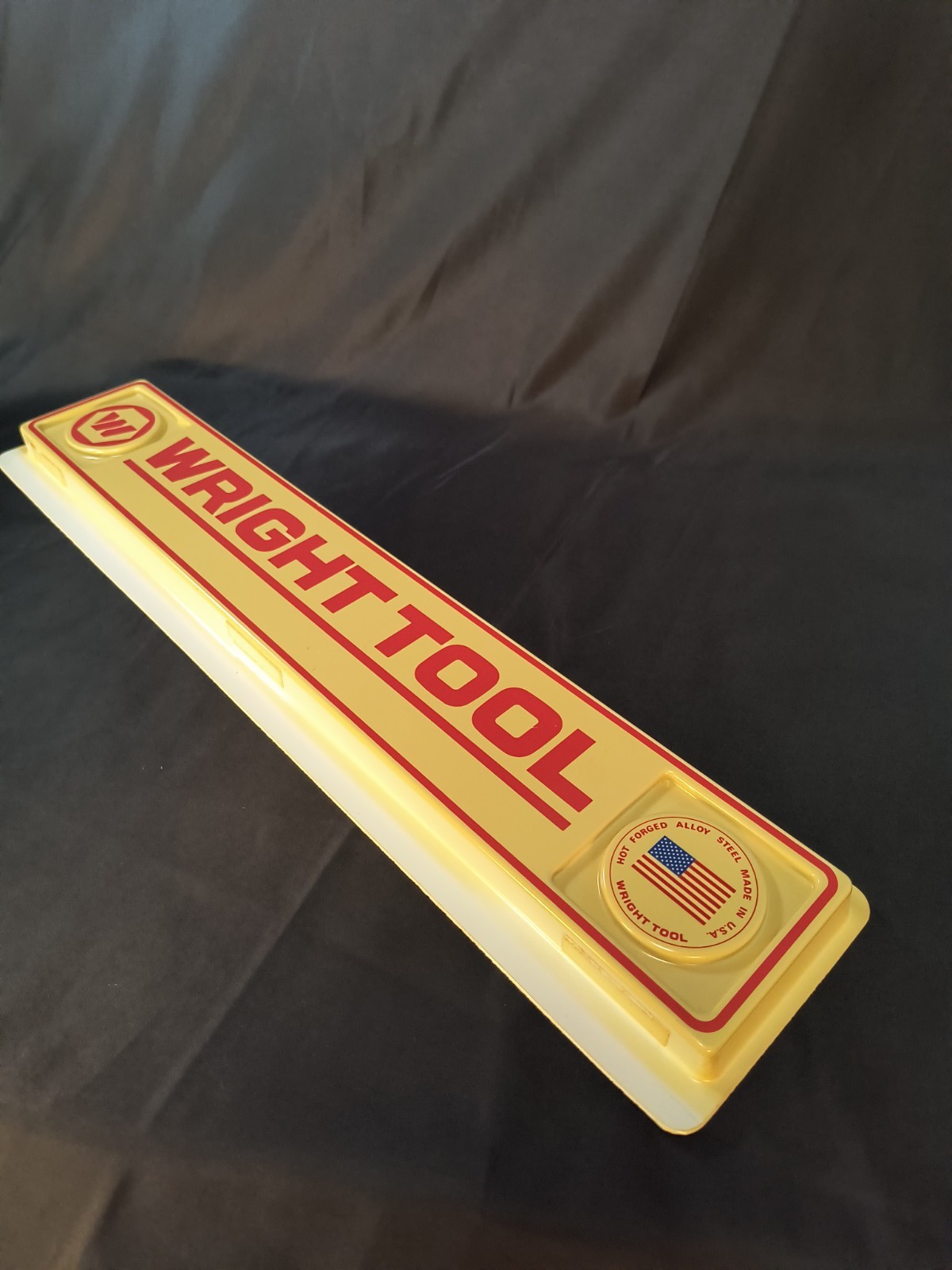 Wright Tool Sign Hot Forged Allow Steel Hardware Store Advertising Display