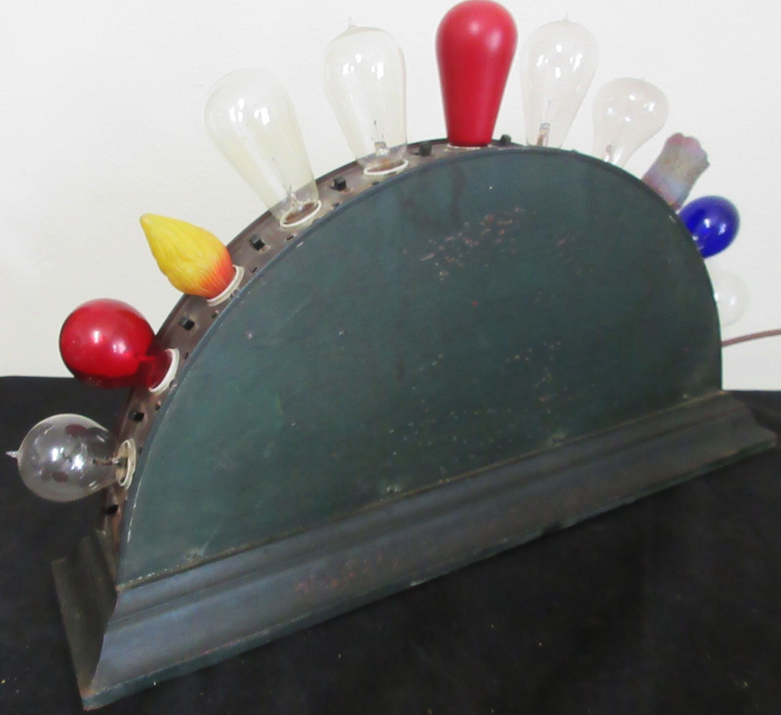 1920’s Antique National Mazda Lamp Works Counter Display