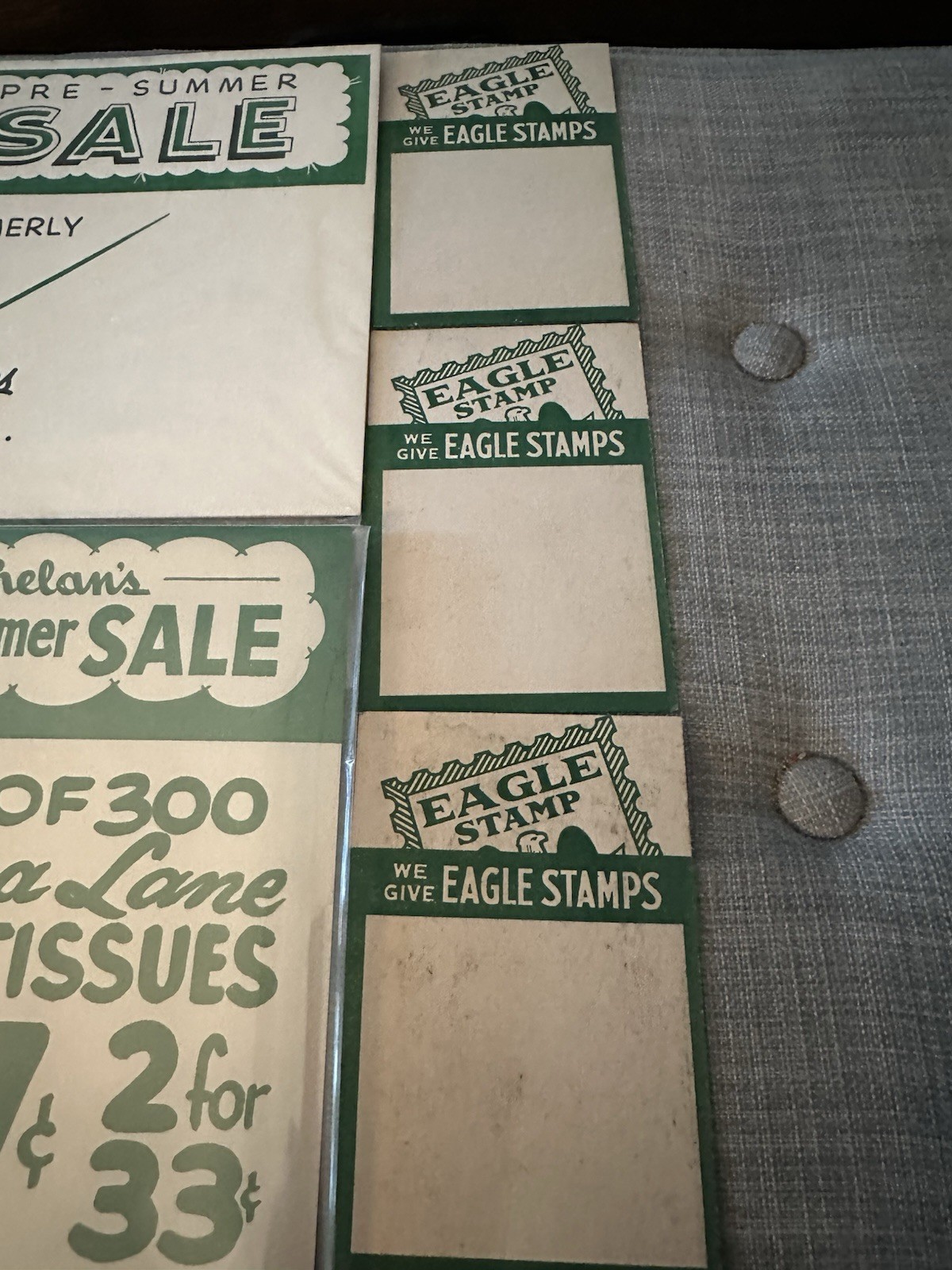 Vintage Cardboard Grocery Signs 8