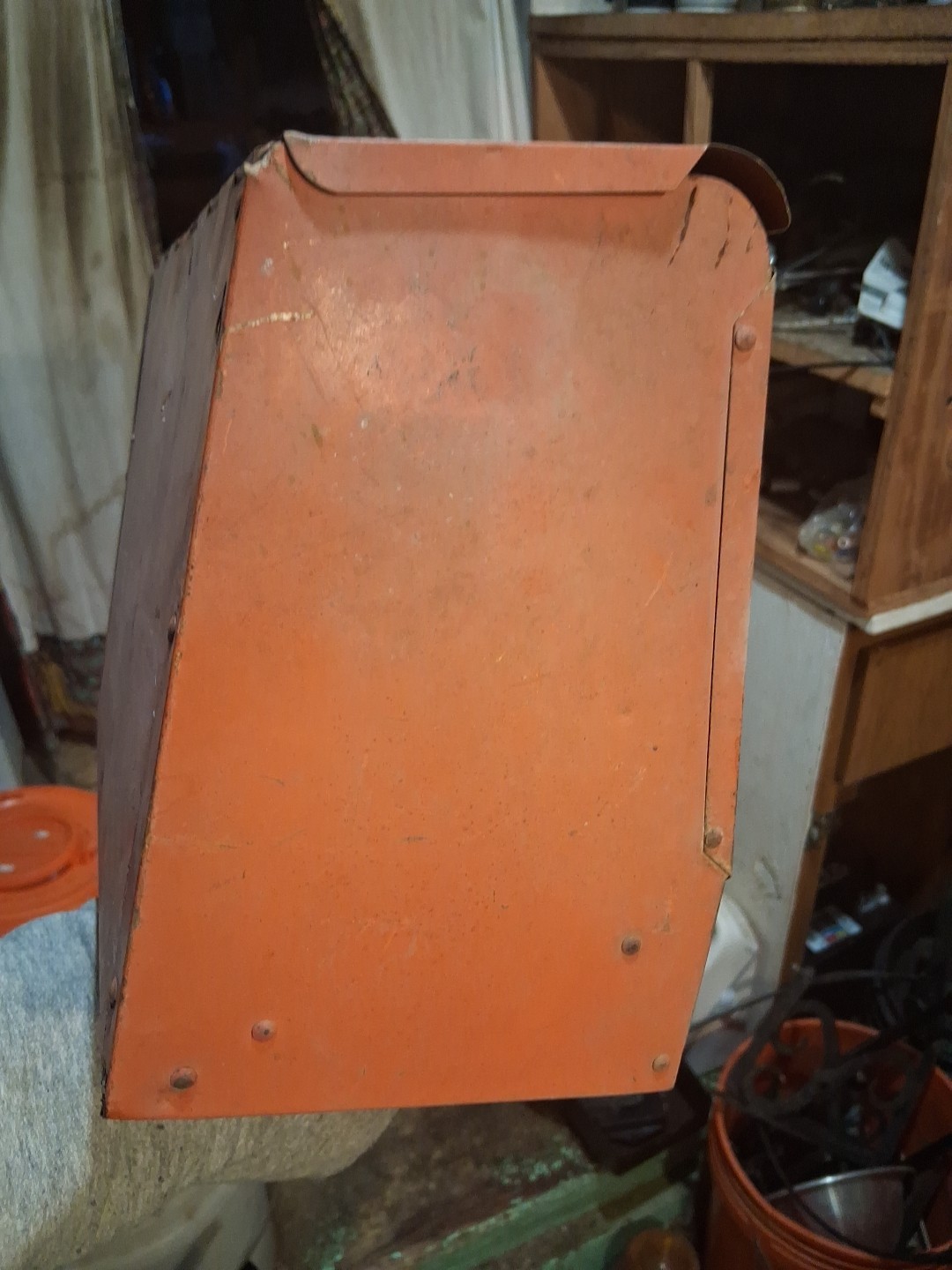 Vtg Tech – 2 – Way Tire Tube Repair Countertop Store Display Cabinet Dispenser