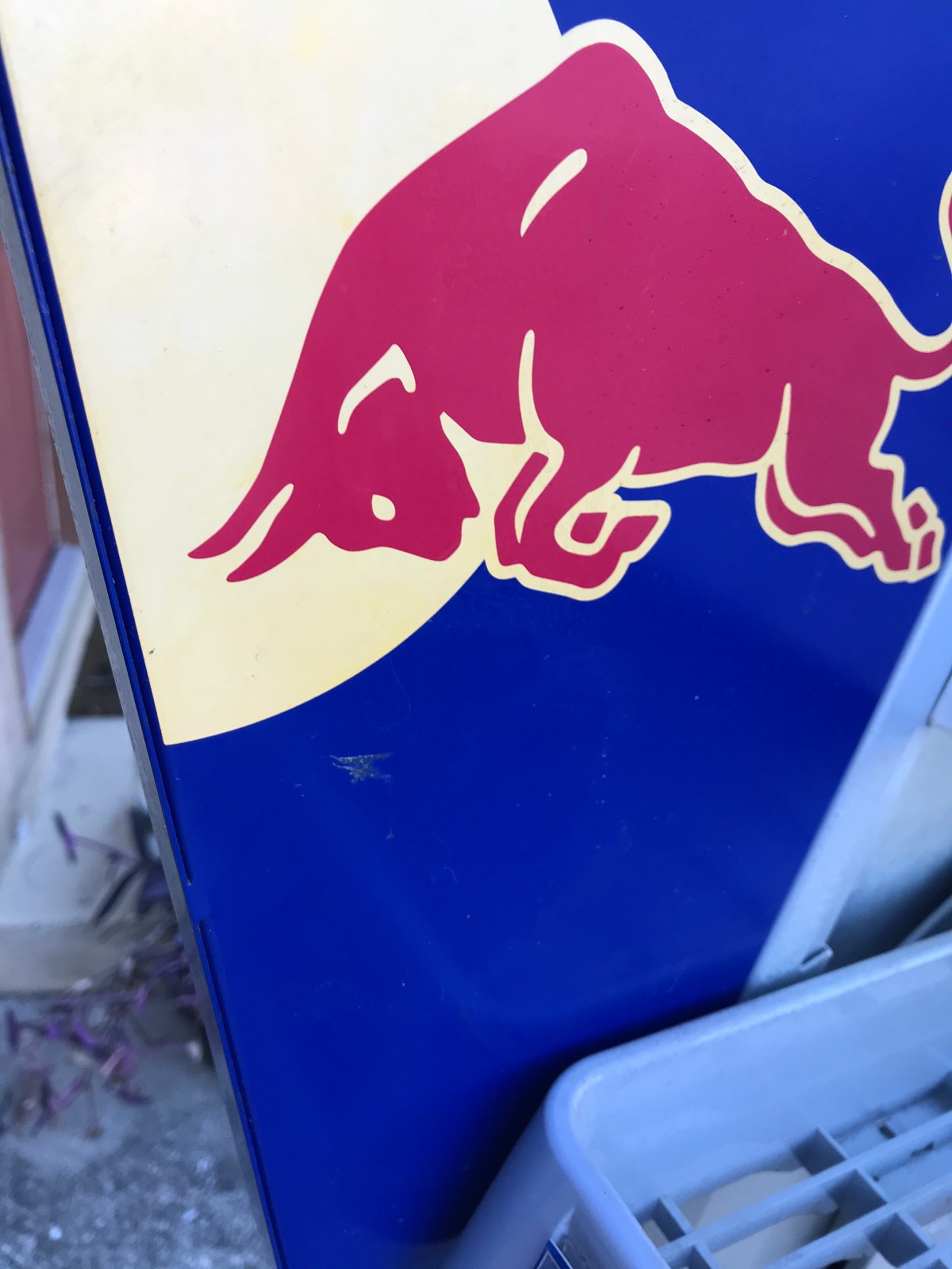 Red Bull Roll Around Shelf Shelves Display Stand UNIQUE Mancave Gameroom Decor